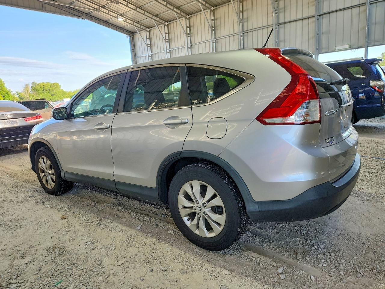 2012 Honda Cr-v Ex Silver vin: 3CZRM3H55CG704539