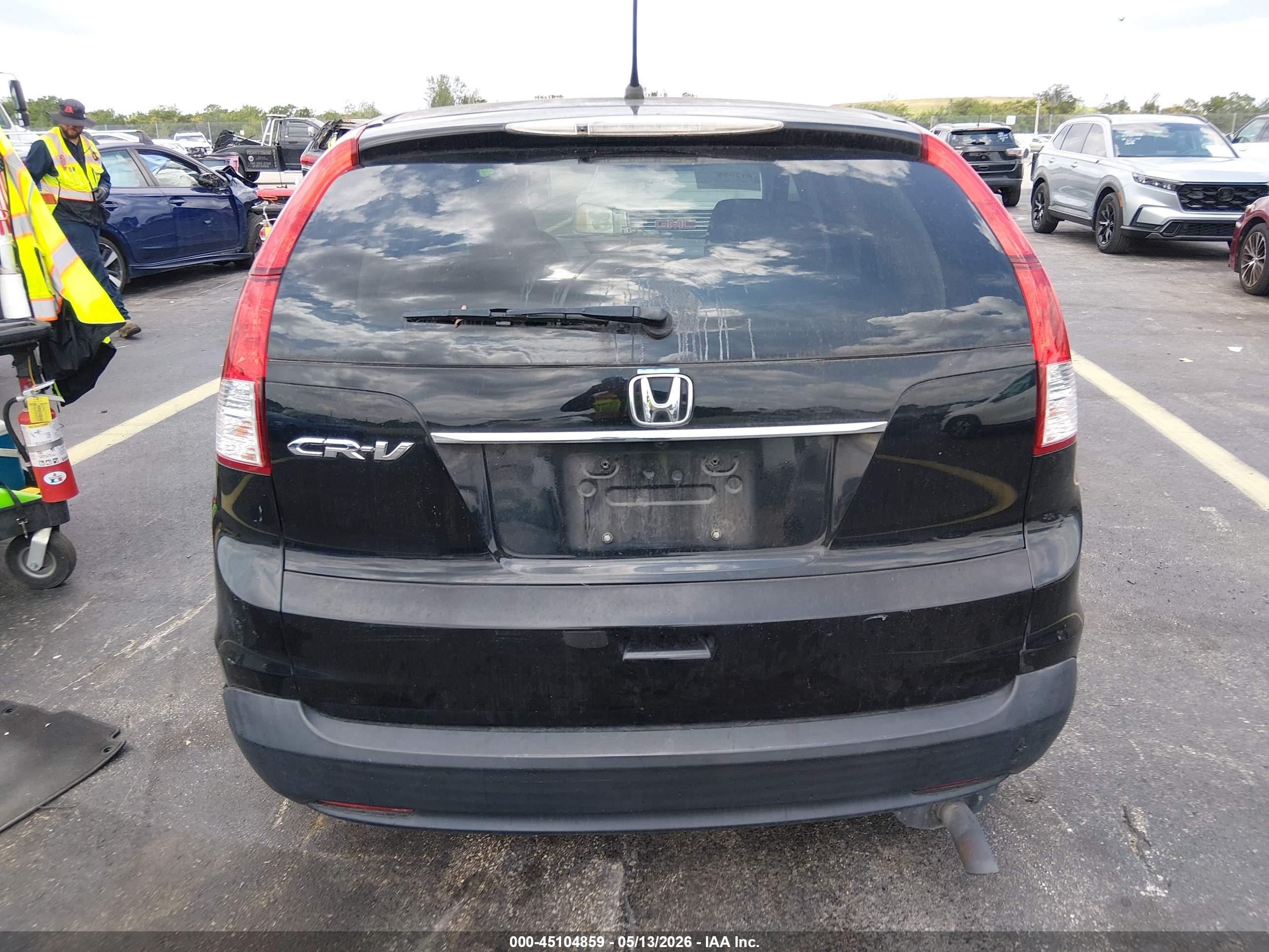 2013 Honda Cr-v Ex Black vin: 3CZRM3H55DG701948