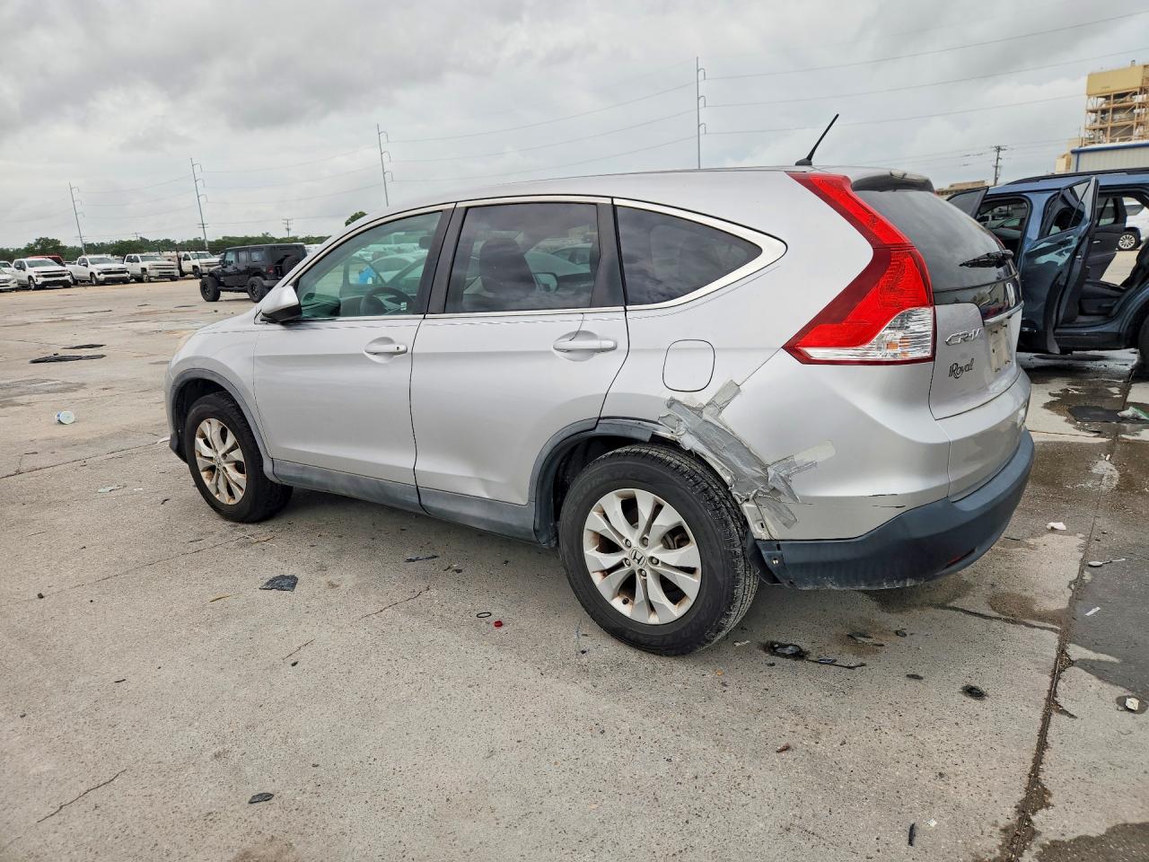 2013 Honda Cr-v Ex Серебряный vin: 3CZRM3H55DG706955