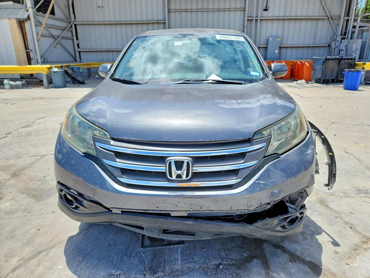 2014 Honda Cr-v Ex Серый vin: 3CZRM3H55EG702082