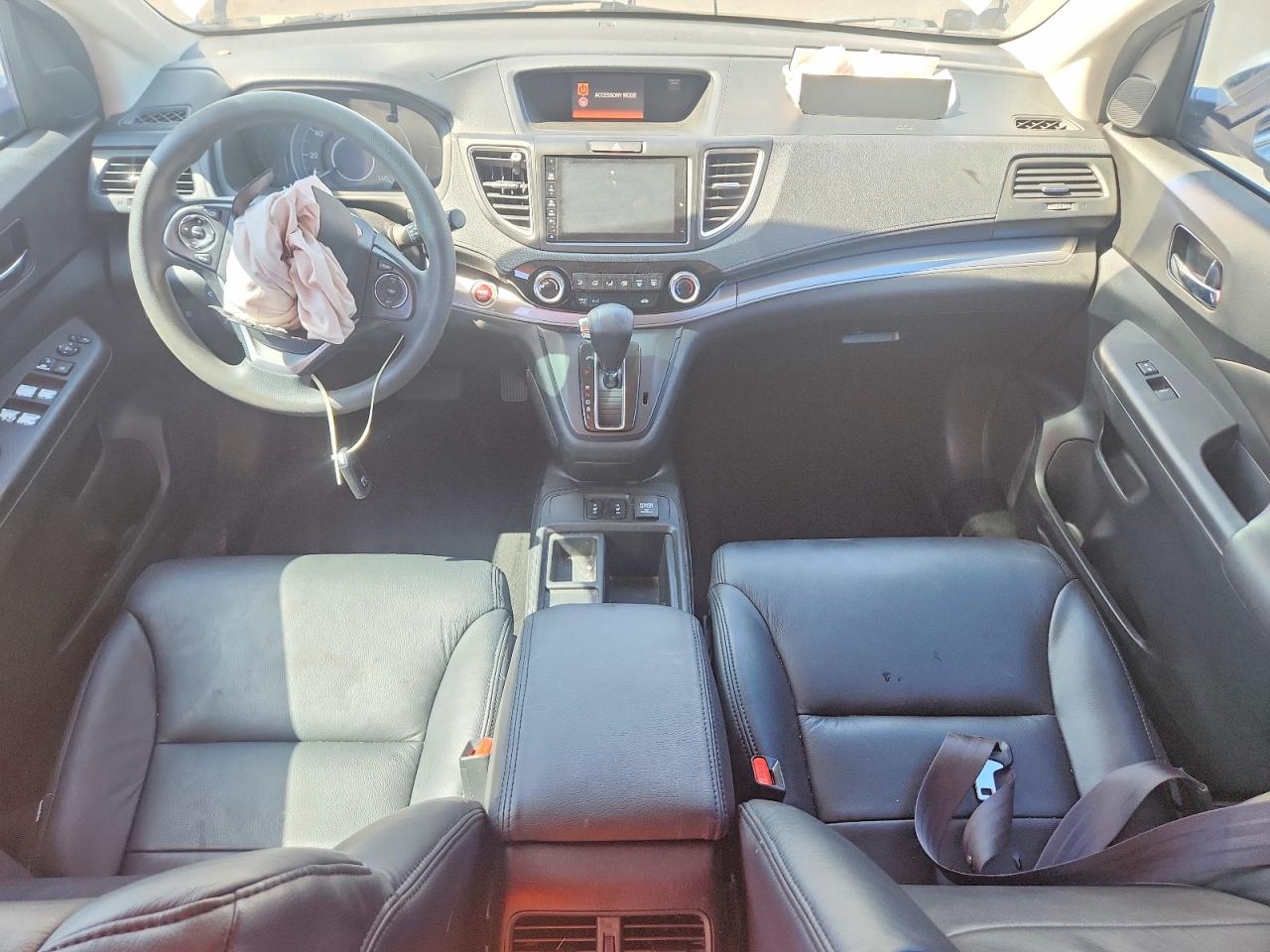 2015 Honda Cr-v Ex Silver vin: 3CZRM3H55FG707090