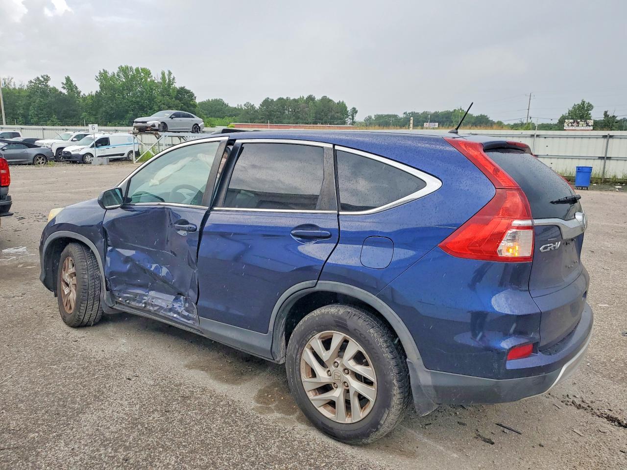 2016 Honda Cr-v Ex Blue vin: 3CZRM3H55GG703333