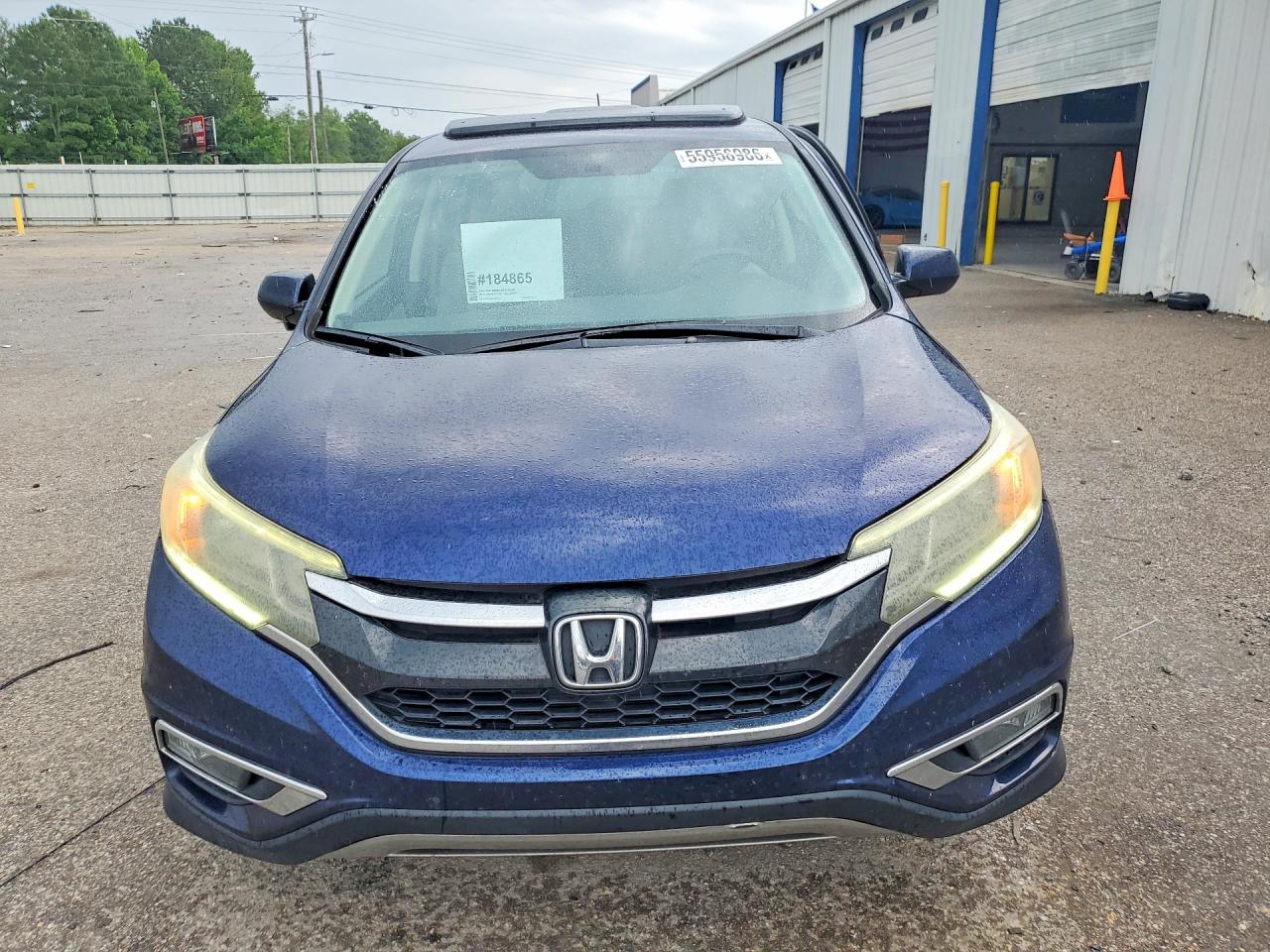 2016 Honda Cr-v Ex Blue vin: 3CZRM3H55GG703333