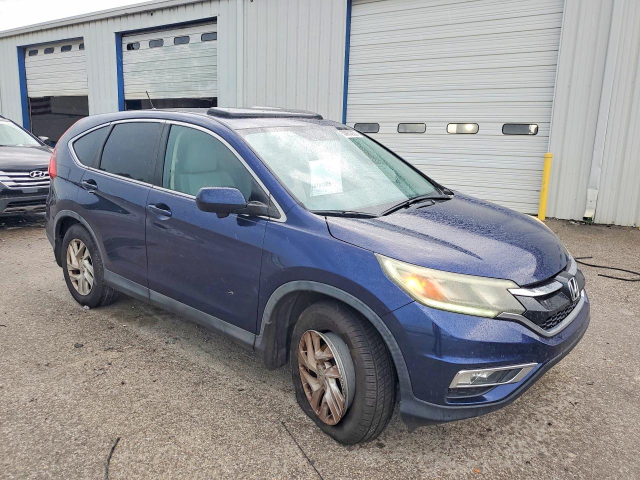 2016 Honda Cr-v Ex Blue vin: 3CZRM3H55GG703333