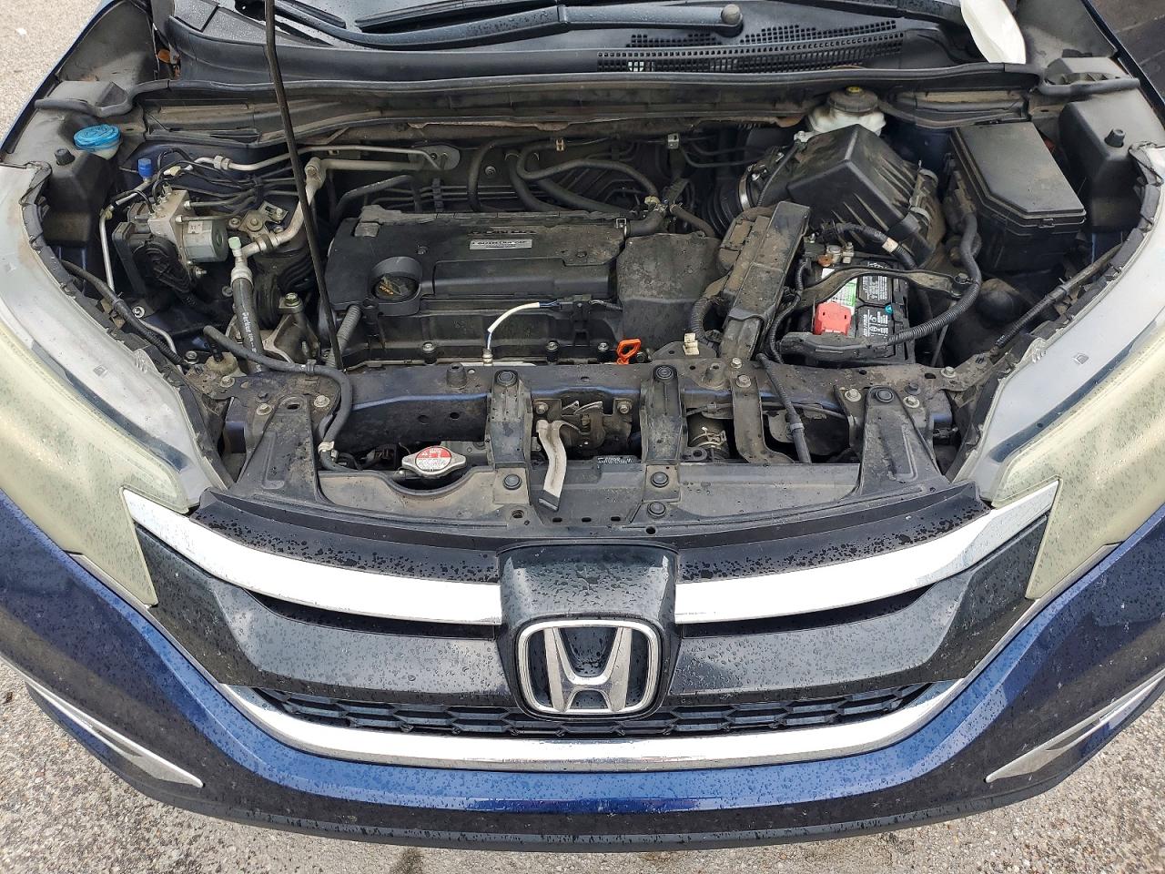 2016 Honda Cr-v Ex Blue vin: 3CZRM3H55GG703333