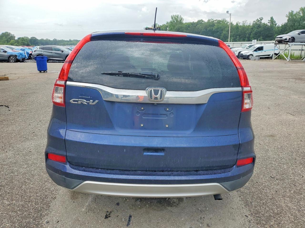 2016 Honda Cr-v Ex Blue vin: 3CZRM3H55GG703333