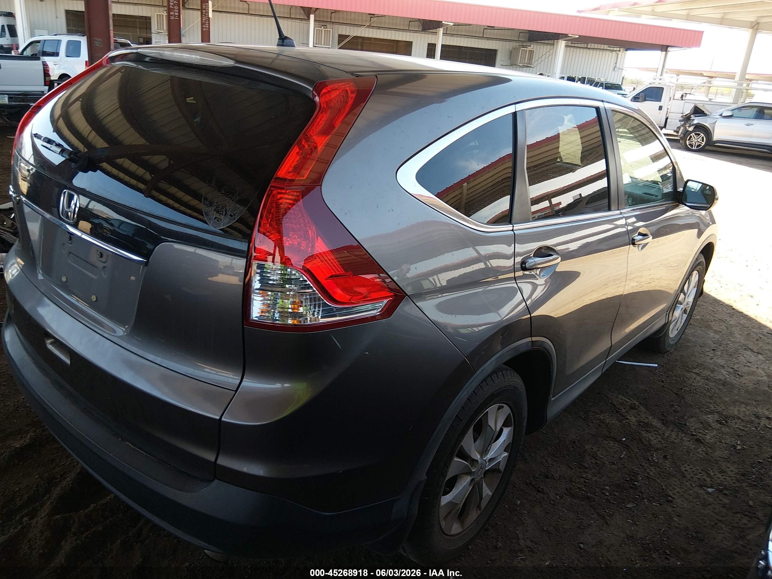 2012 Honda Cr-v Ex Gray vin: 3CZRM3H56CG700905