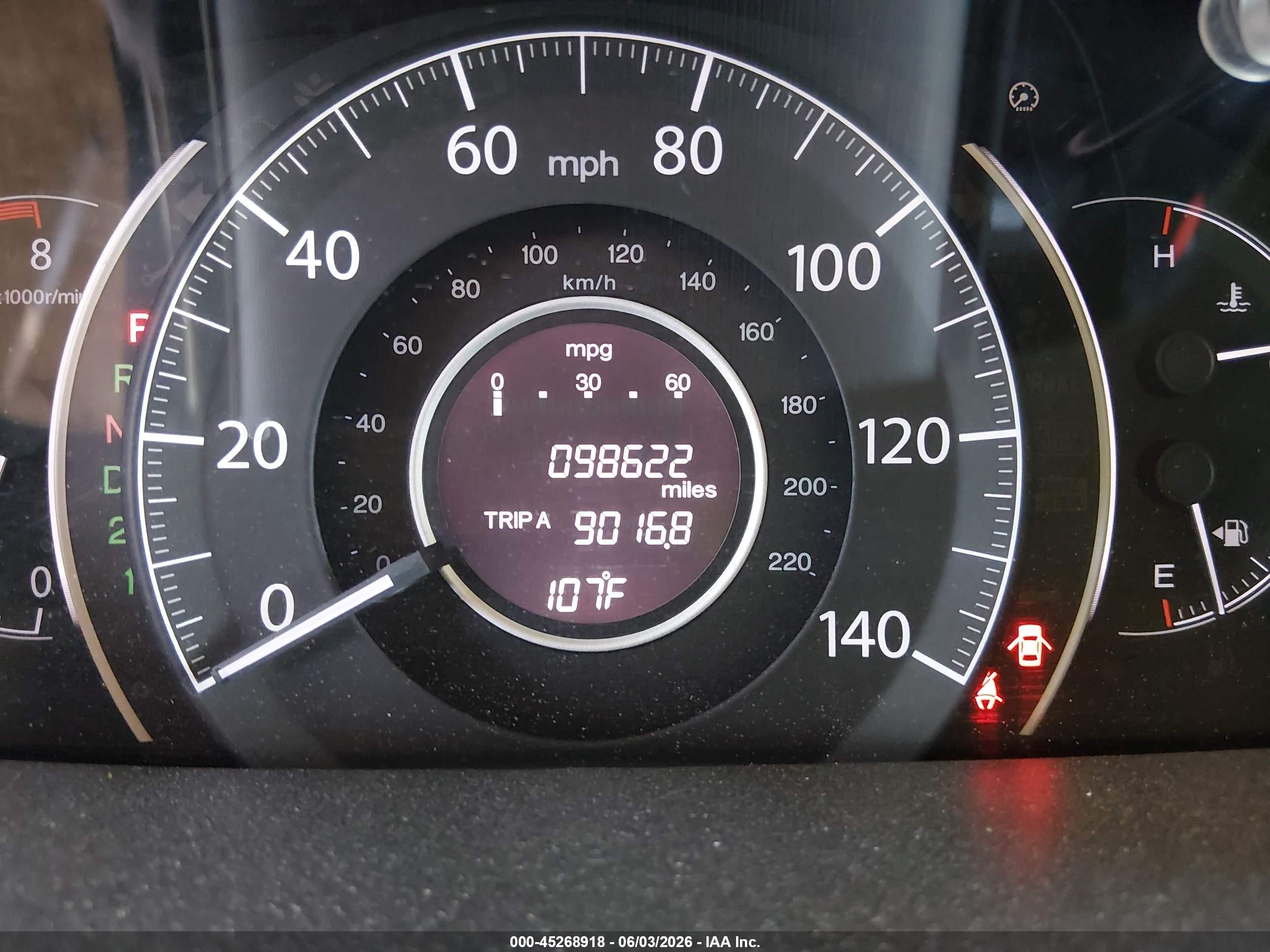 2012 Honda Cr-v Ex Gray vin: 3CZRM3H56CG700905