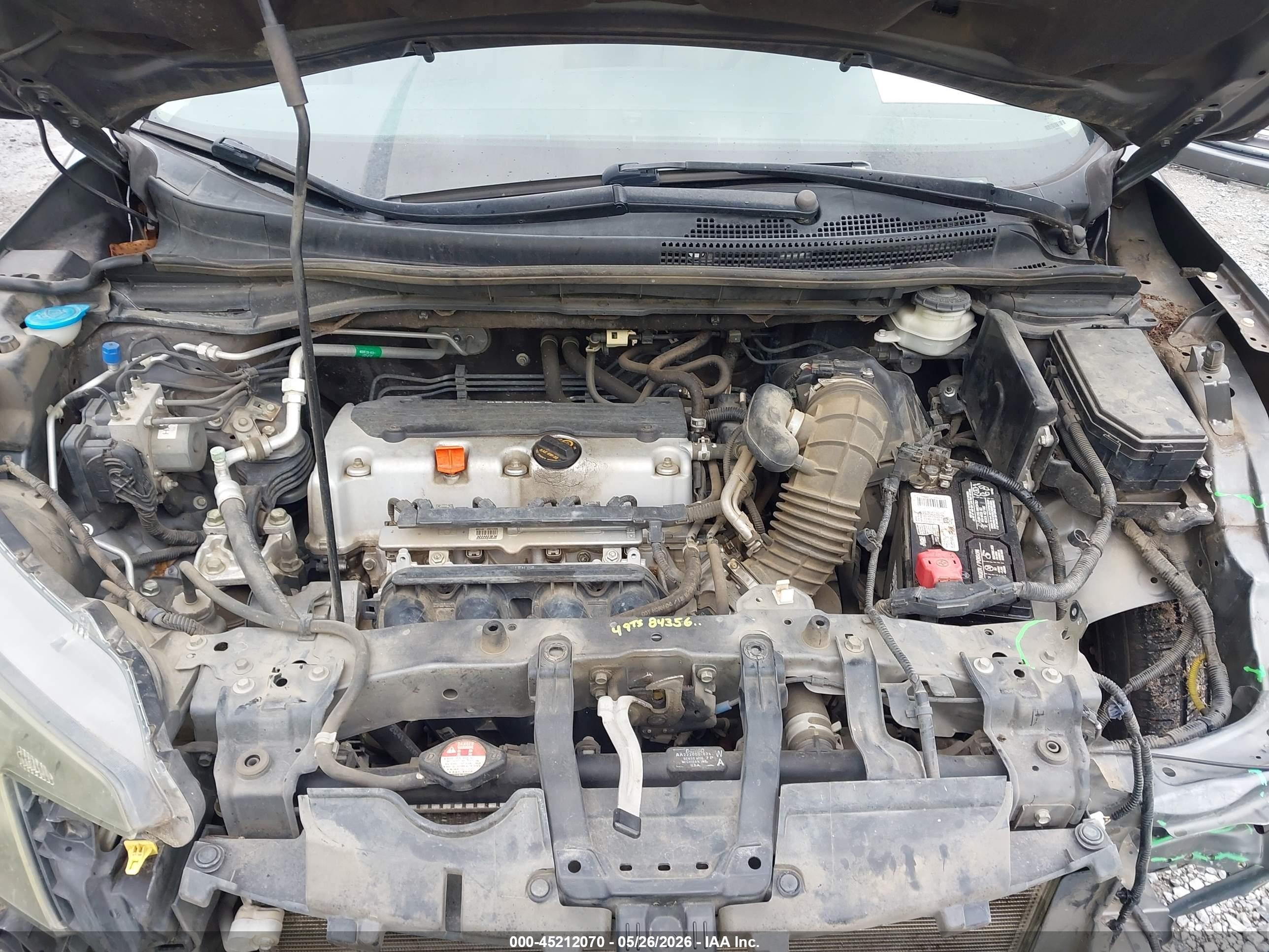 2012 Honda Cr-v Ex Gray vin: 3CZRM3H56CG701990