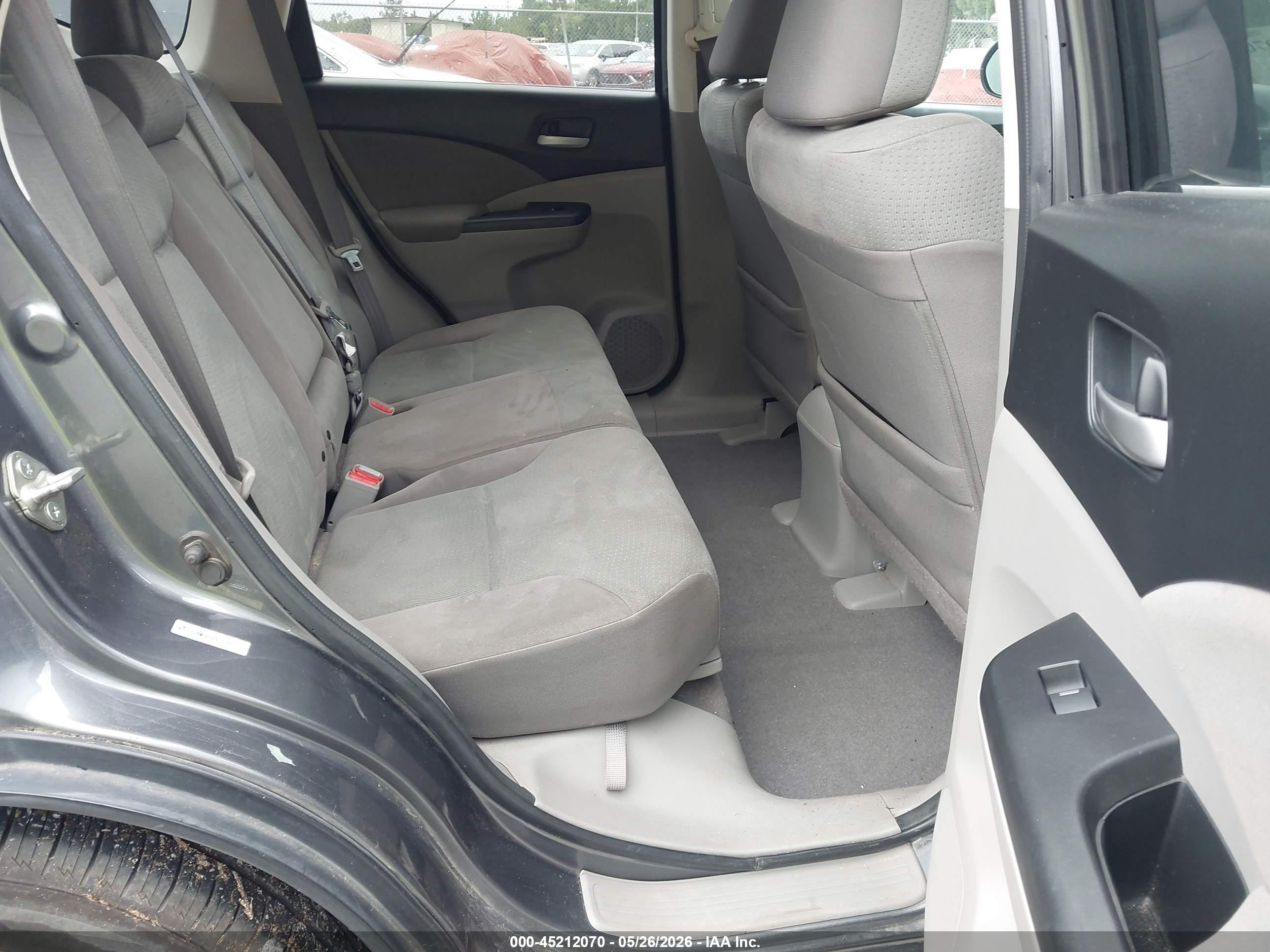 2012 Honda Cr-v Ex Gray vin: 3CZRM3H56CG701990