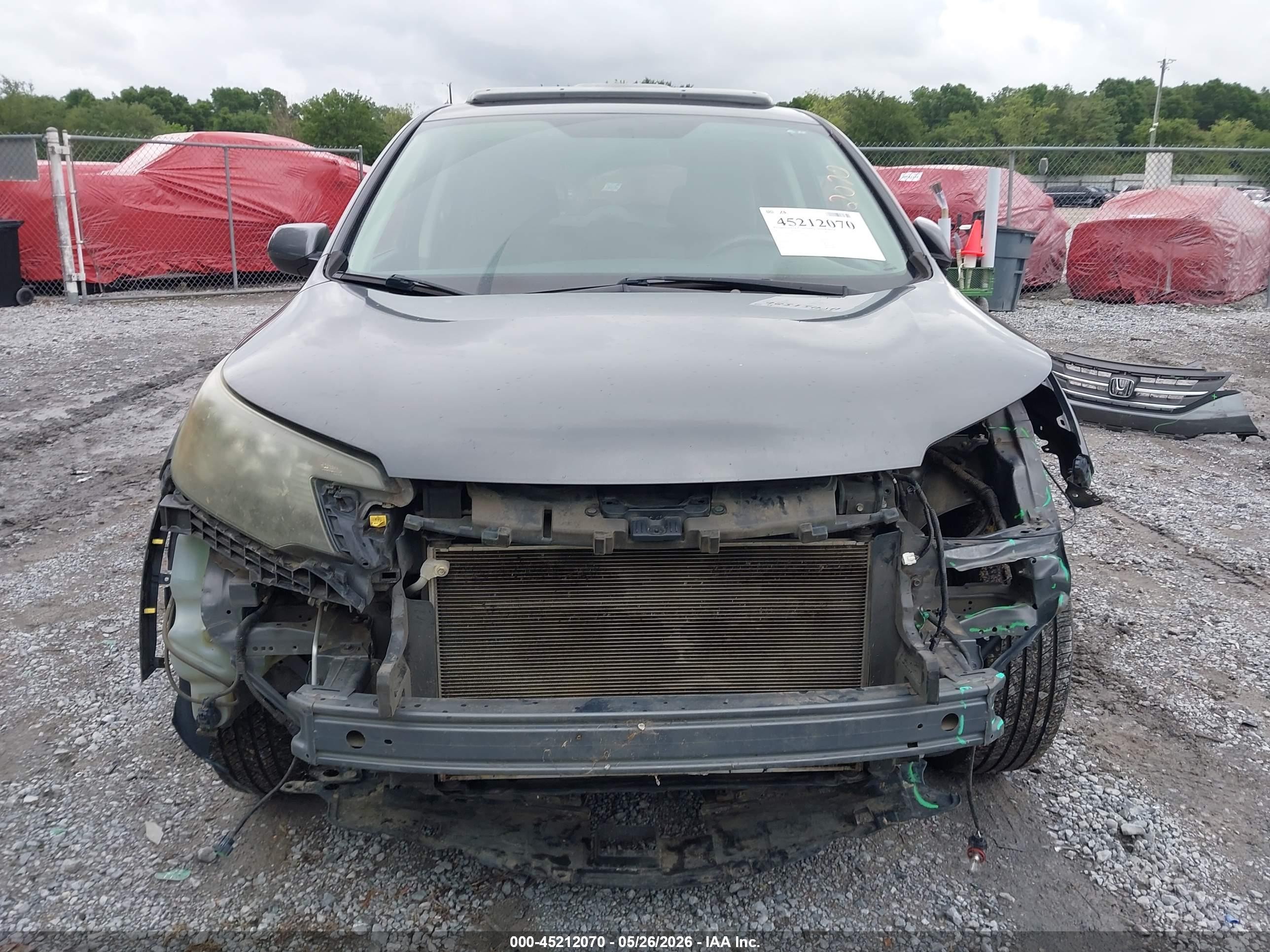 2012 Honda Cr-v Ex Gray vin: 3CZRM3H56CG701990