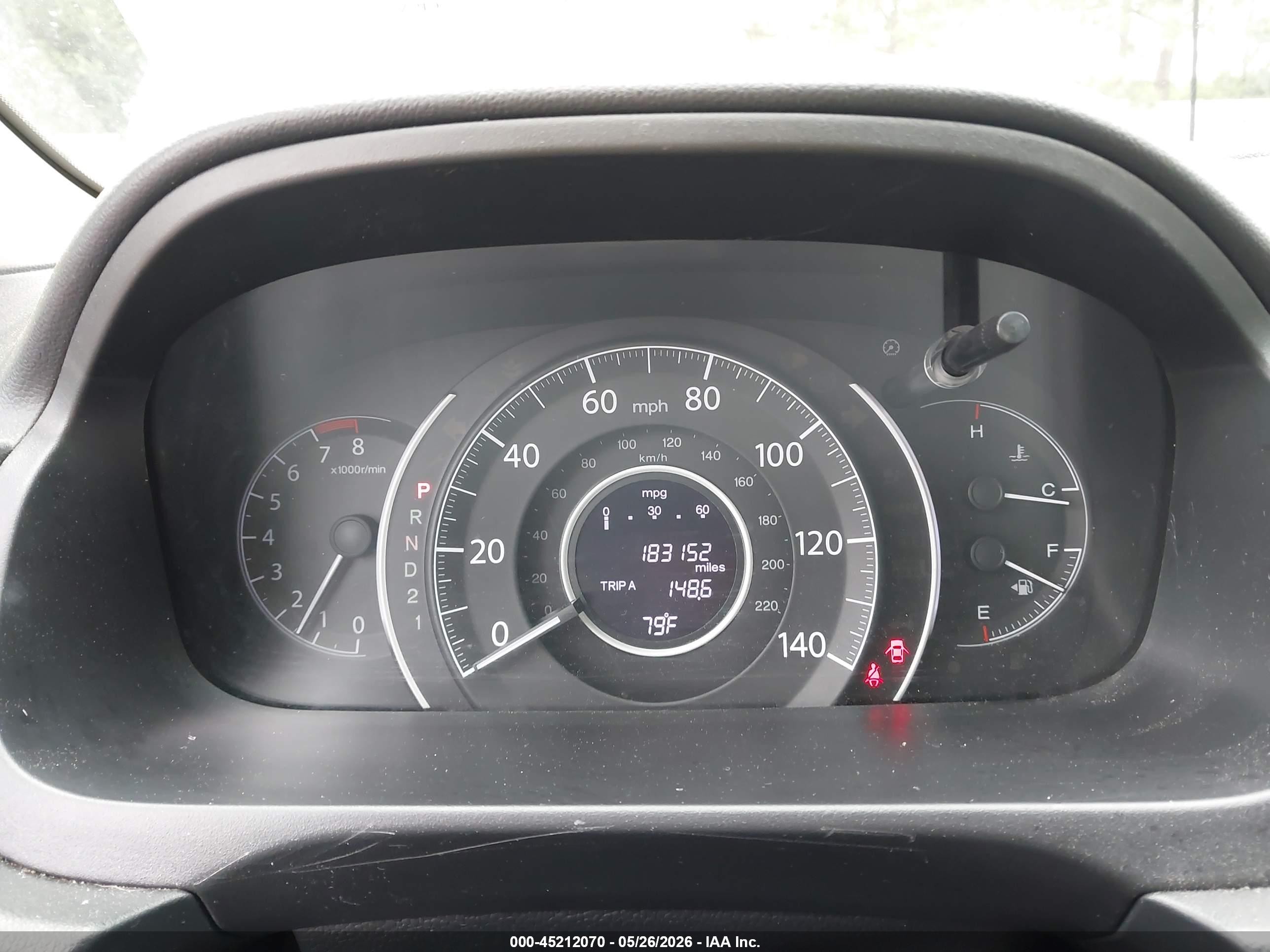 2012 Honda Cr-v Ex Gray vin: 3CZRM3H56CG701990