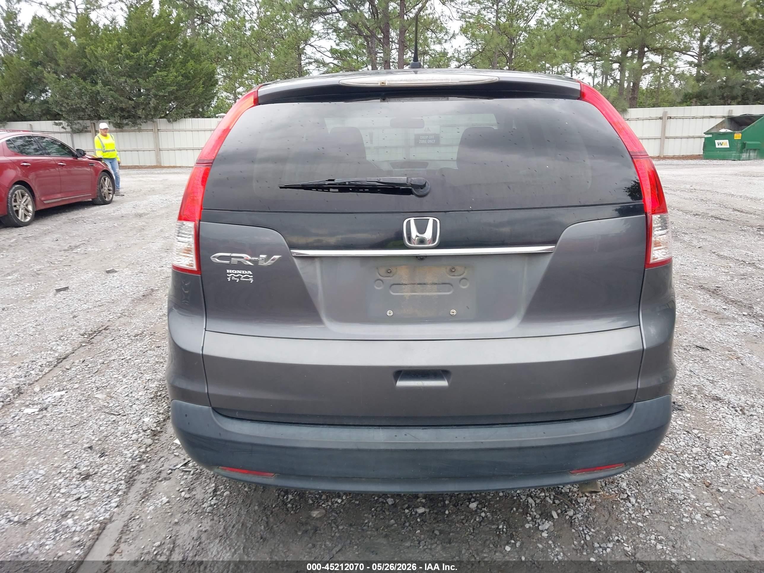 2012 Honda Cr-v Ex Gray vin: 3CZRM3H56CG701990