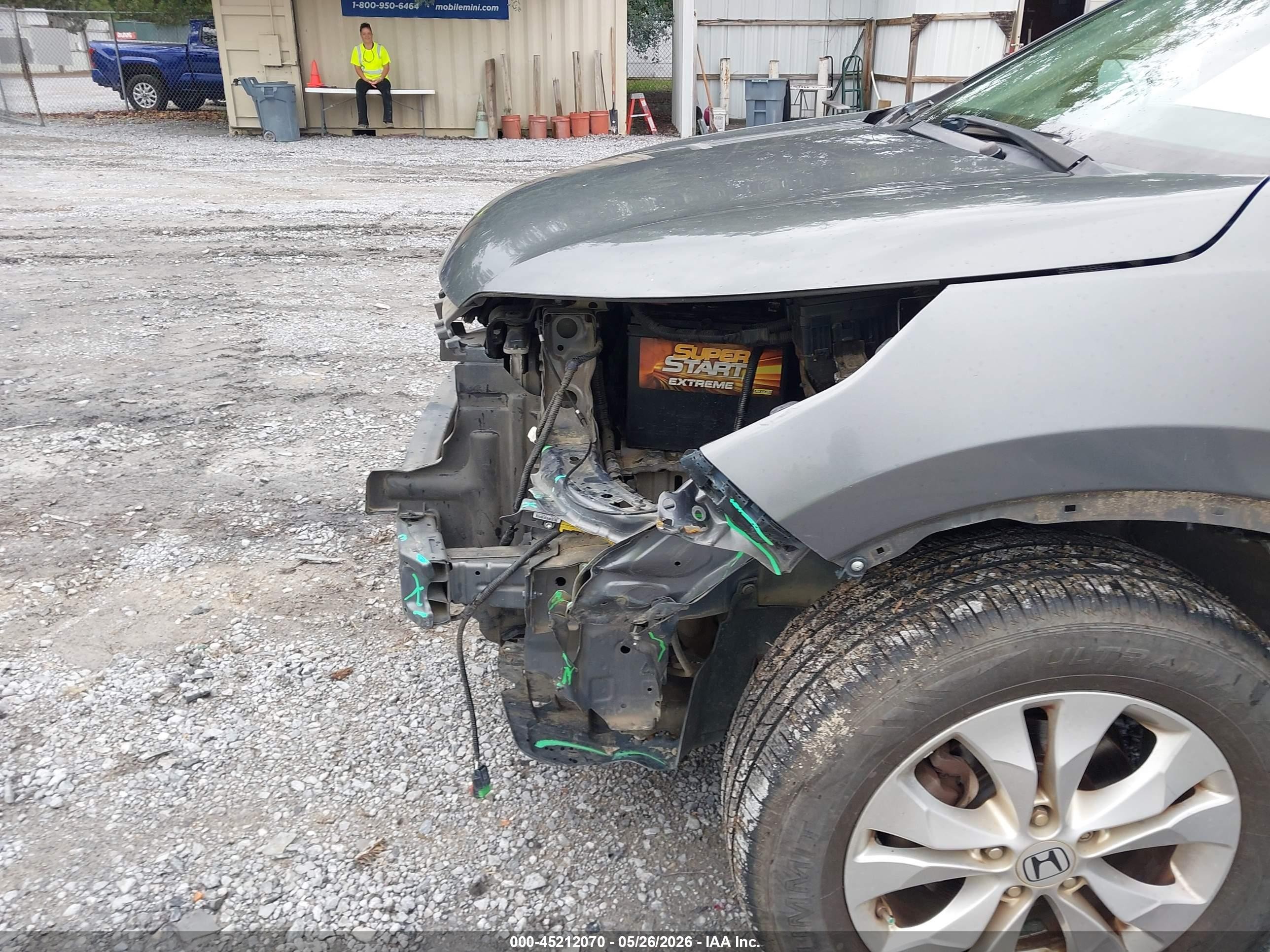 2012 Honda Cr-v Ex Gray vin: 3CZRM3H56CG701990