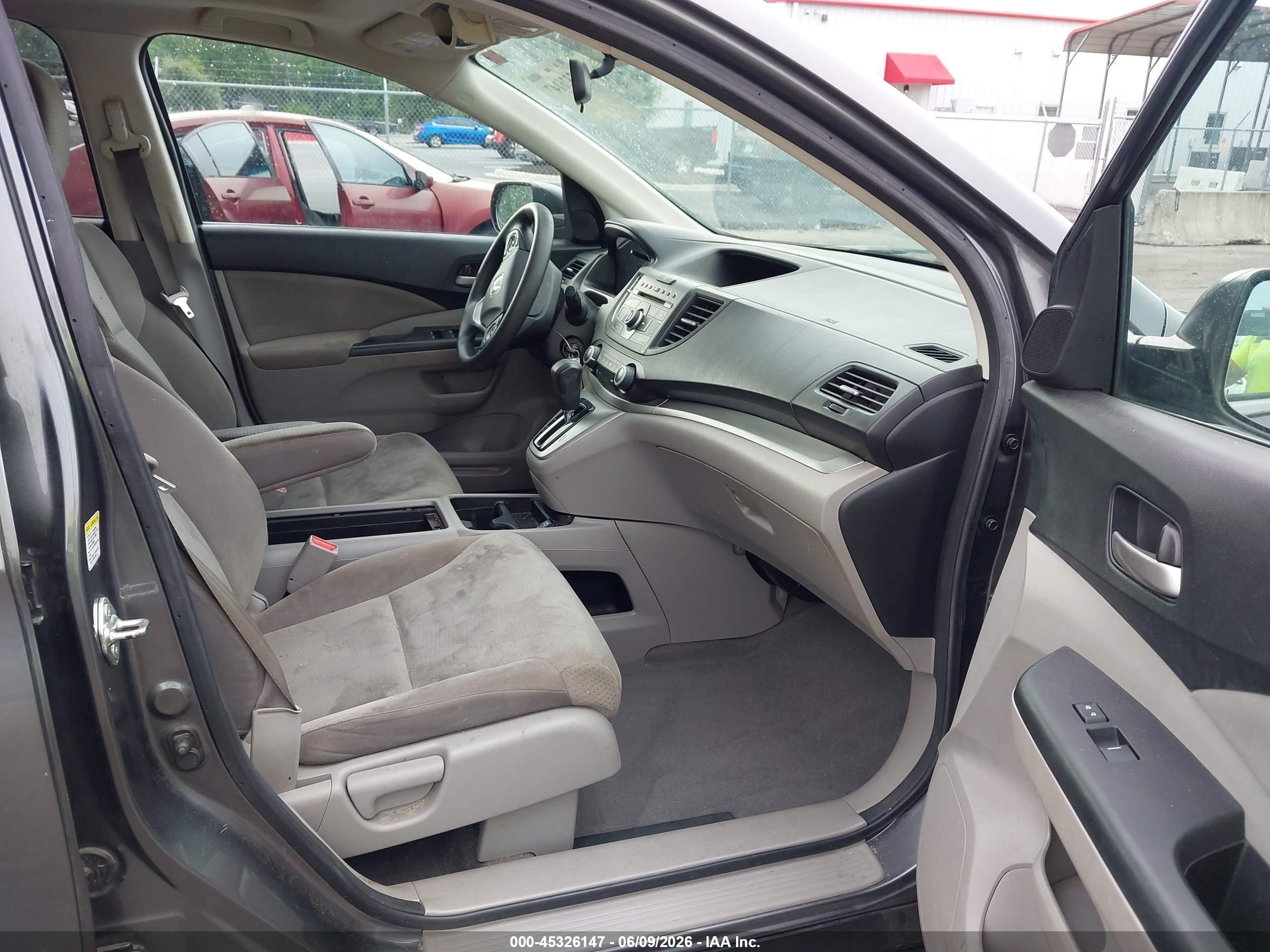 2013 Honda Cr-v Ex Gray vin: 3CZRM3H56DG706897
