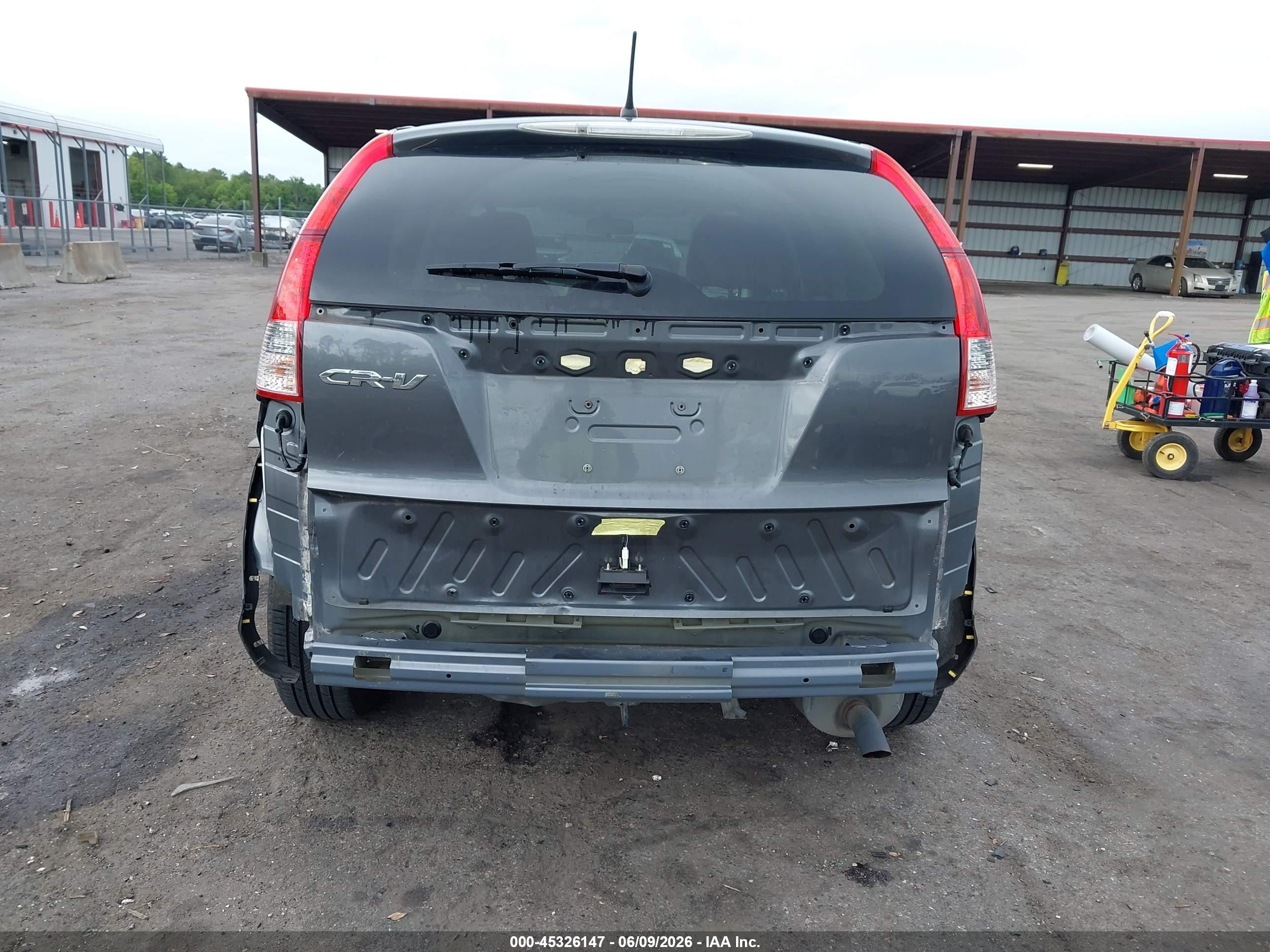 2013 Honda Cr-v Ex Gray vin: 3CZRM3H56DG706897