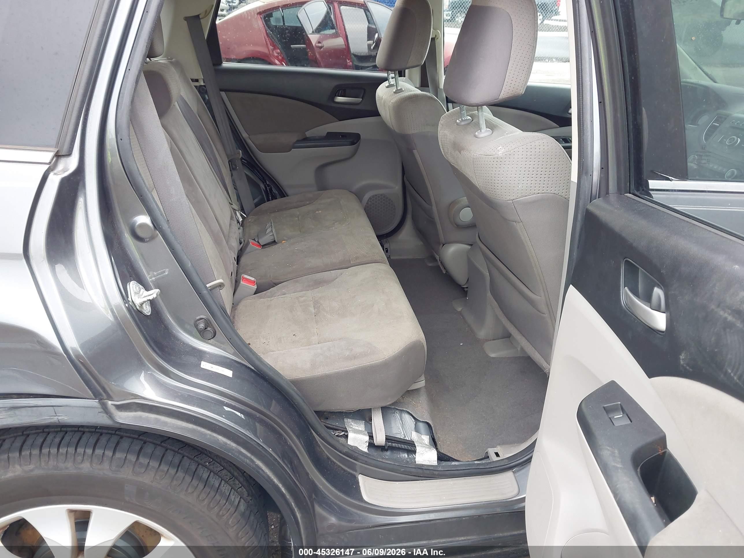 2013 Honda Cr-v Ex Gray vin: 3CZRM3H56DG706897