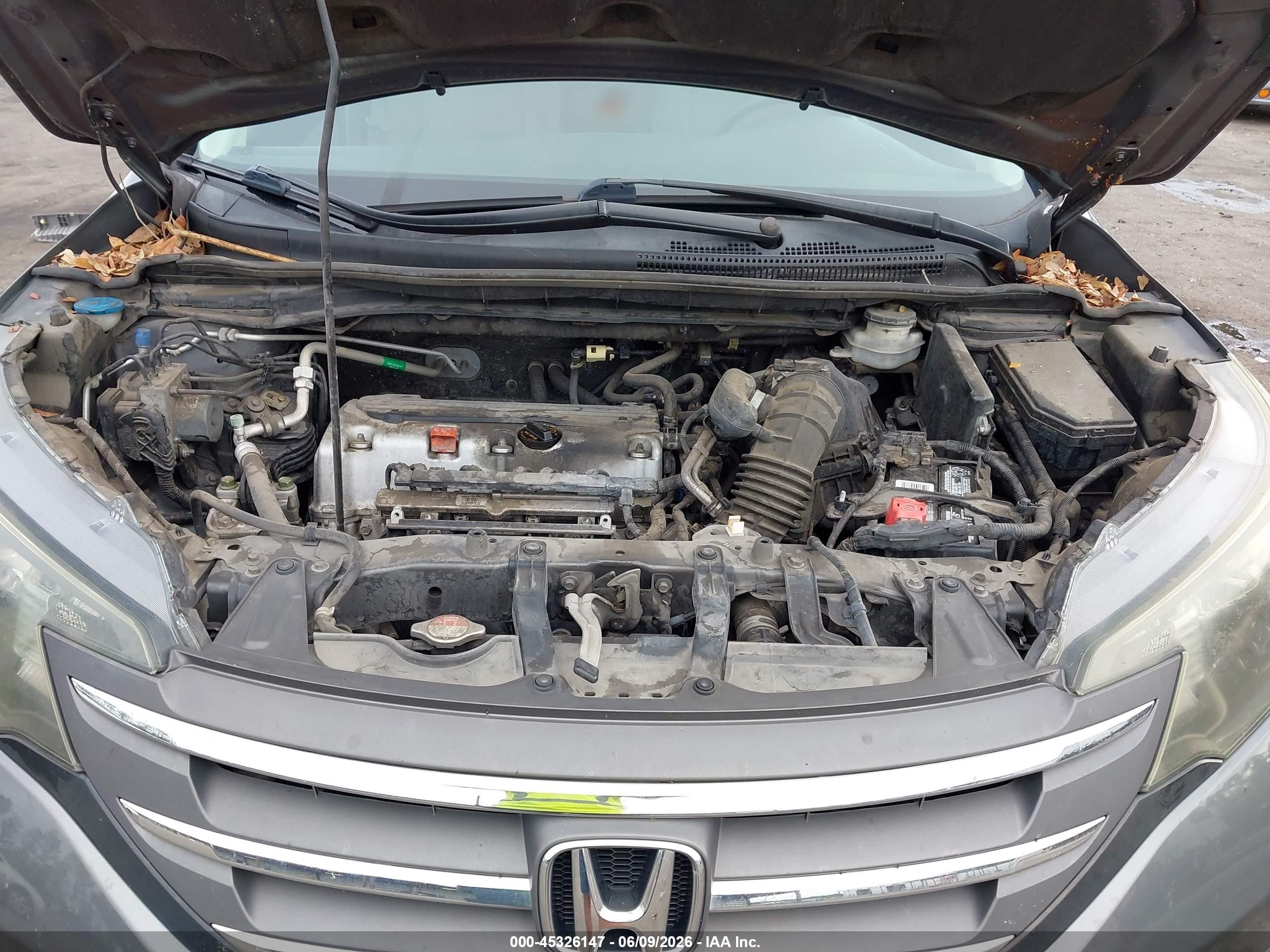 2013 Honda Cr-v Ex Gray vin: 3CZRM3H56DG706897
