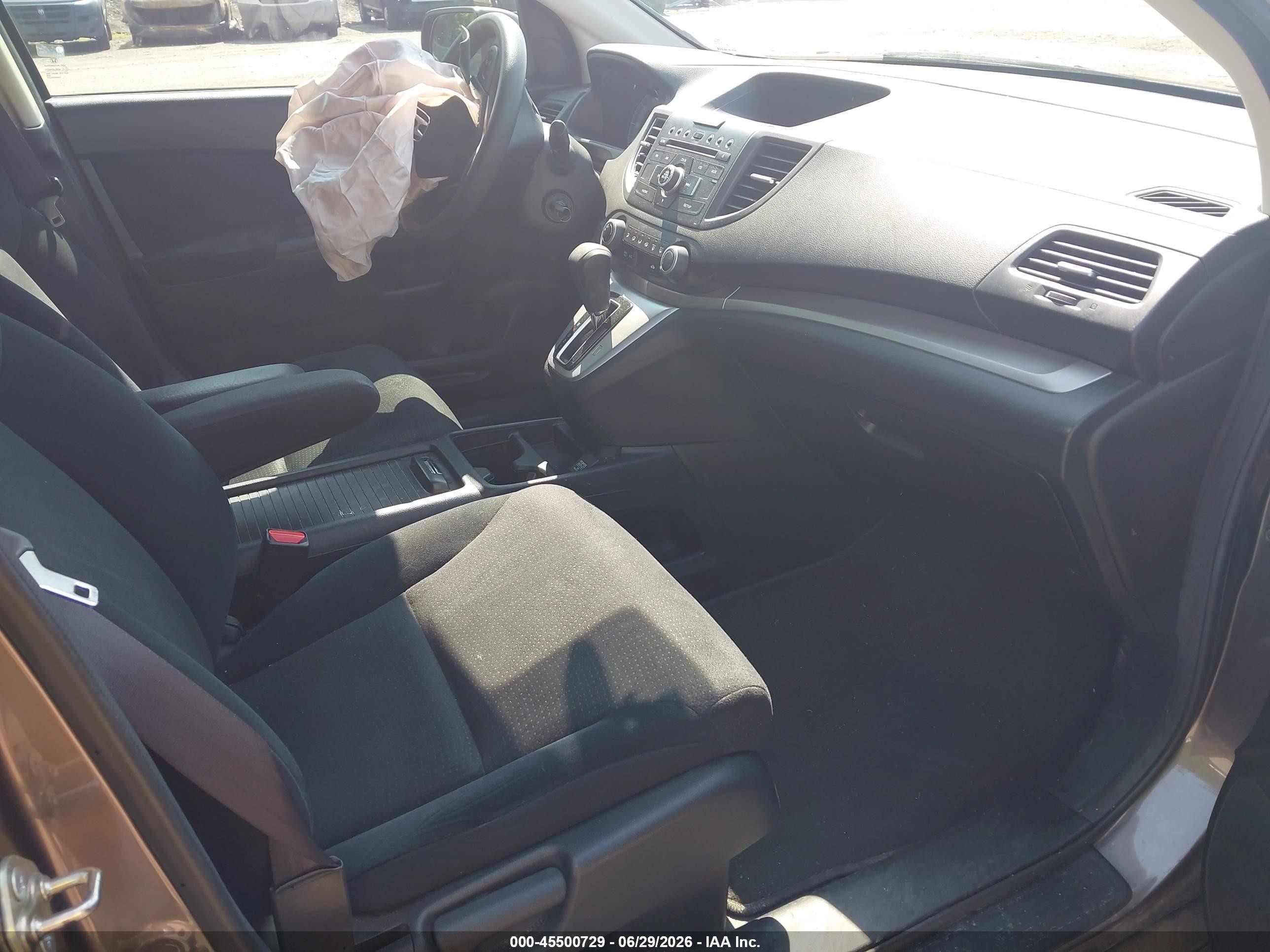 2014 Honda Cr-v Ex Gray vin: 3CZRM3H56EG702334