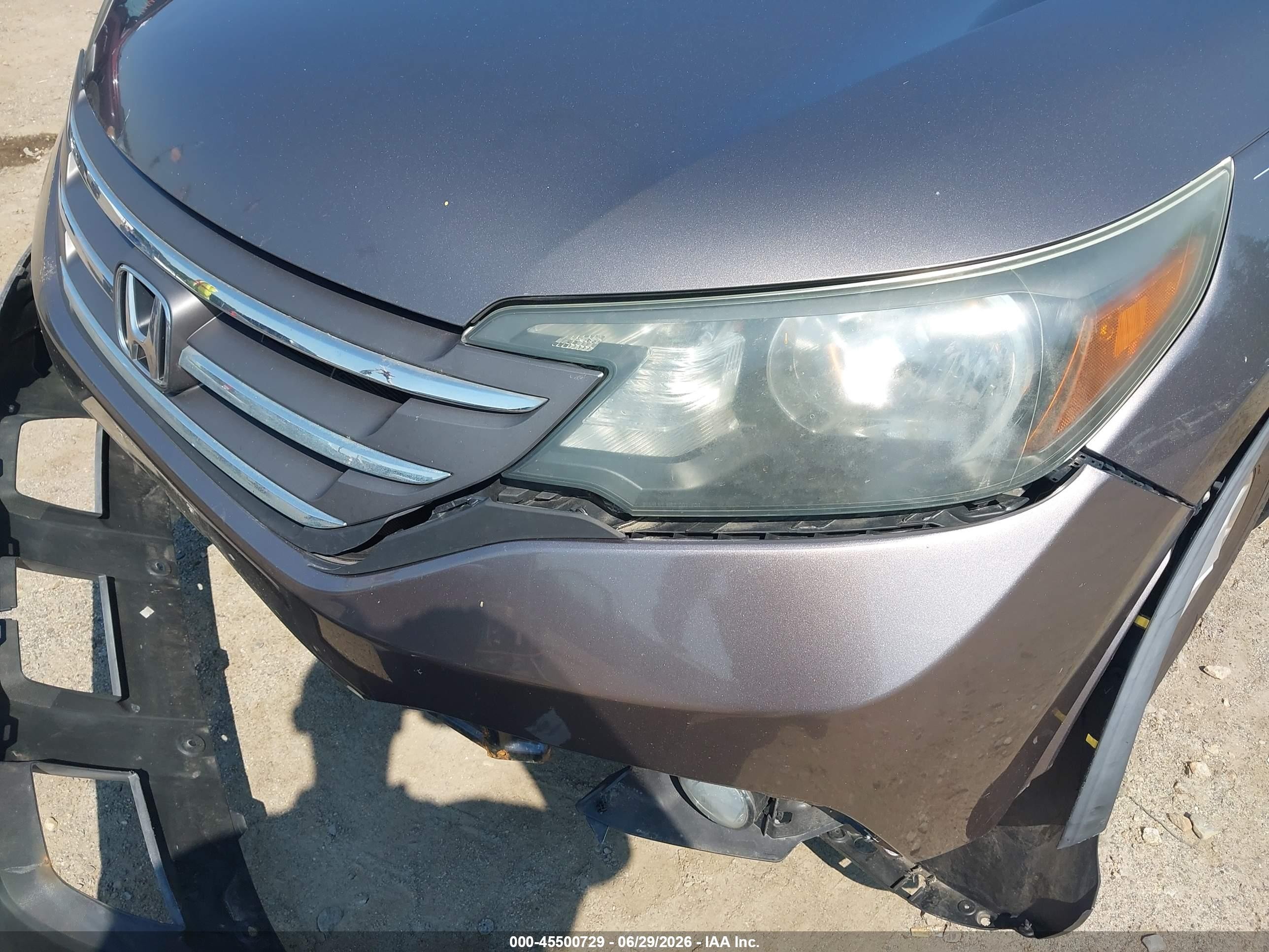 2014 Honda Cr-v Ex Gray vin: 3CZRM3H56EG702334