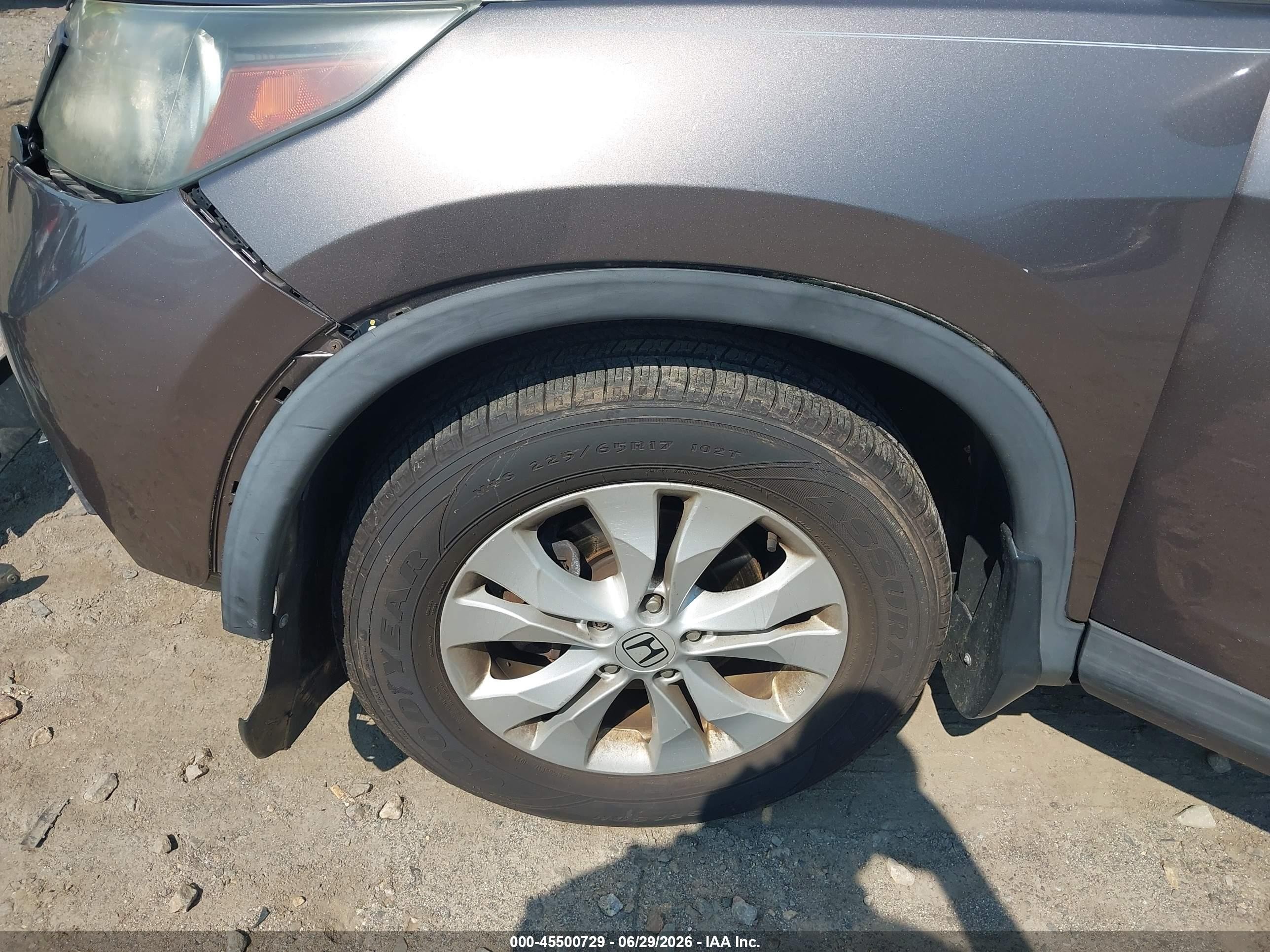 2014 Honda Cr-v Ex Gray vin: 3CZRM3H56EG702334