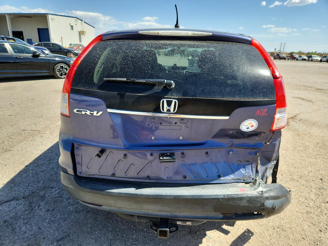 2014 Honda Cr-v Ex Blue vin: 3CZRM3H56EG705069