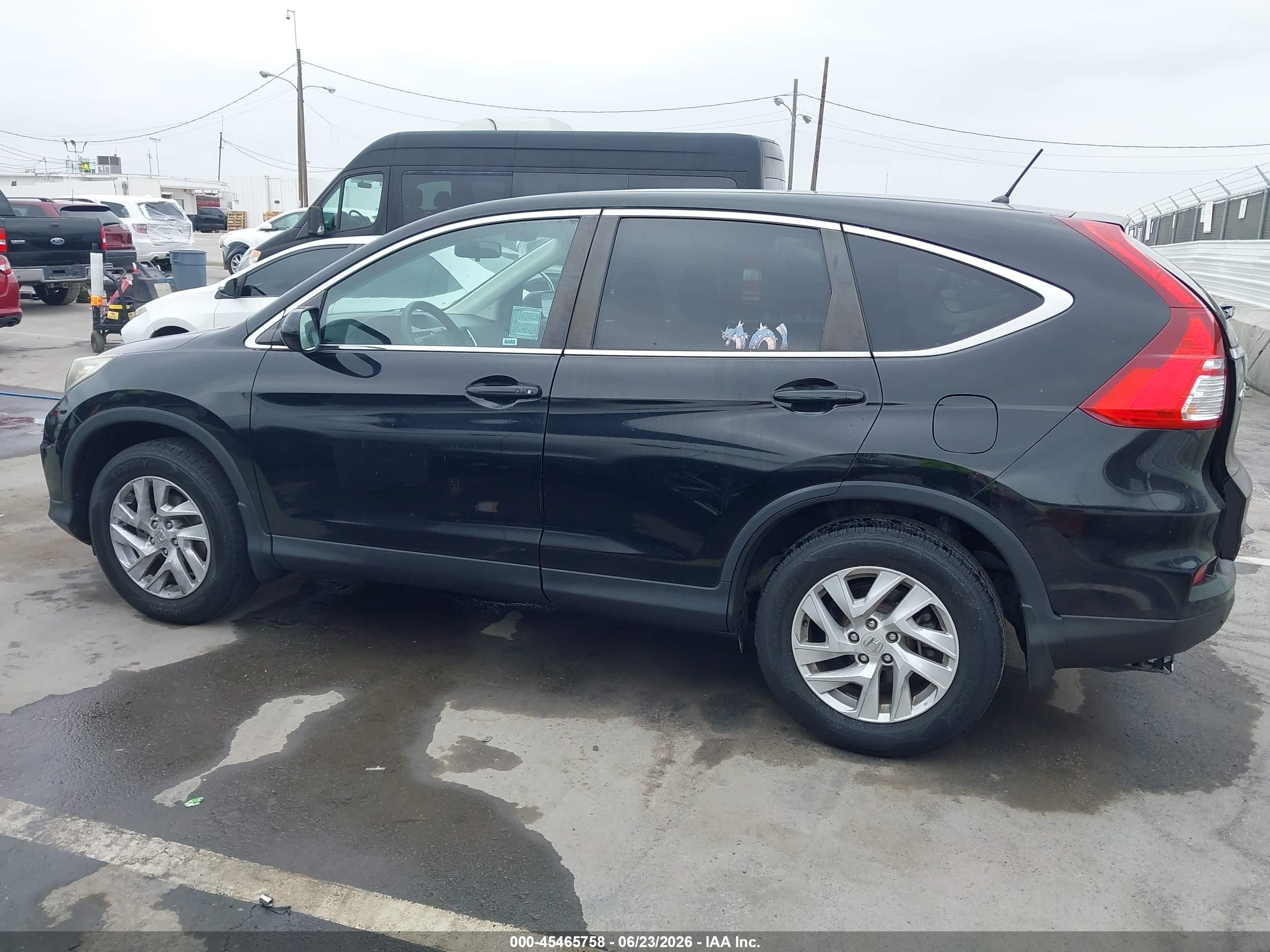 2015 Honda Cr-v Ex Black vin: 3CZRM3H56FG703579