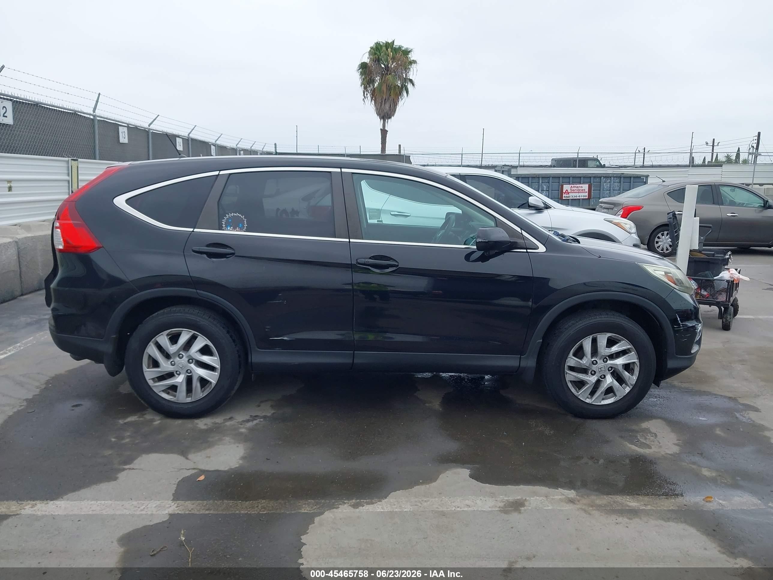 2015 Honda Cr-v Ex Black vin: 3CZRM3H56FG703579