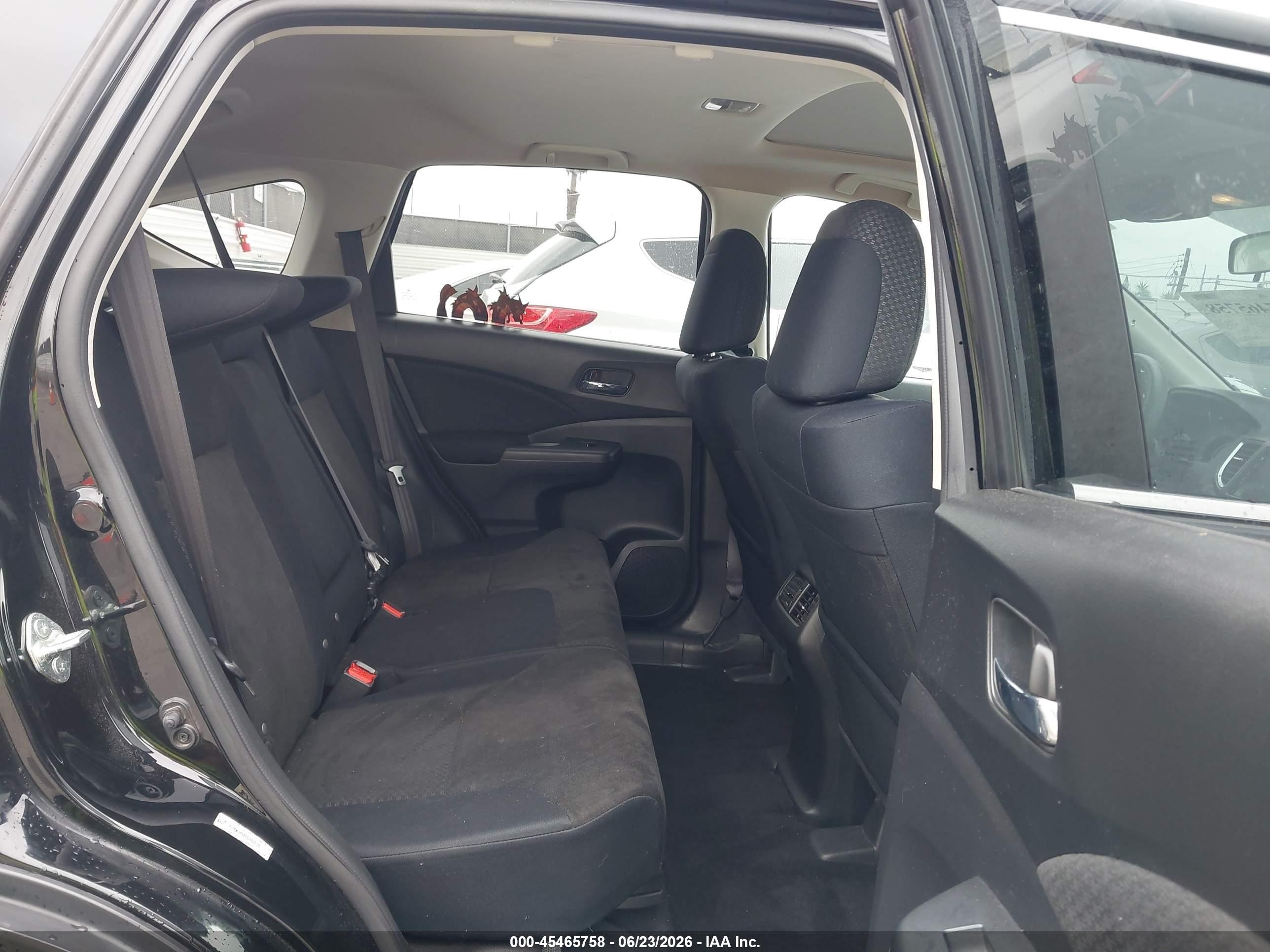 2015 Honda Cr-v Ex Black vin: 3CZRM3H56FG703579