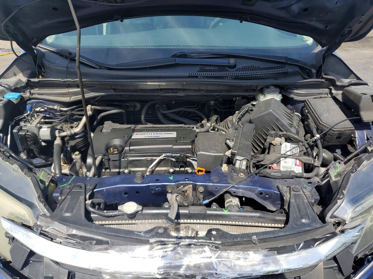 2015 Honda Cr-v Ex Blue vin: 3CZRM3H56FG704537