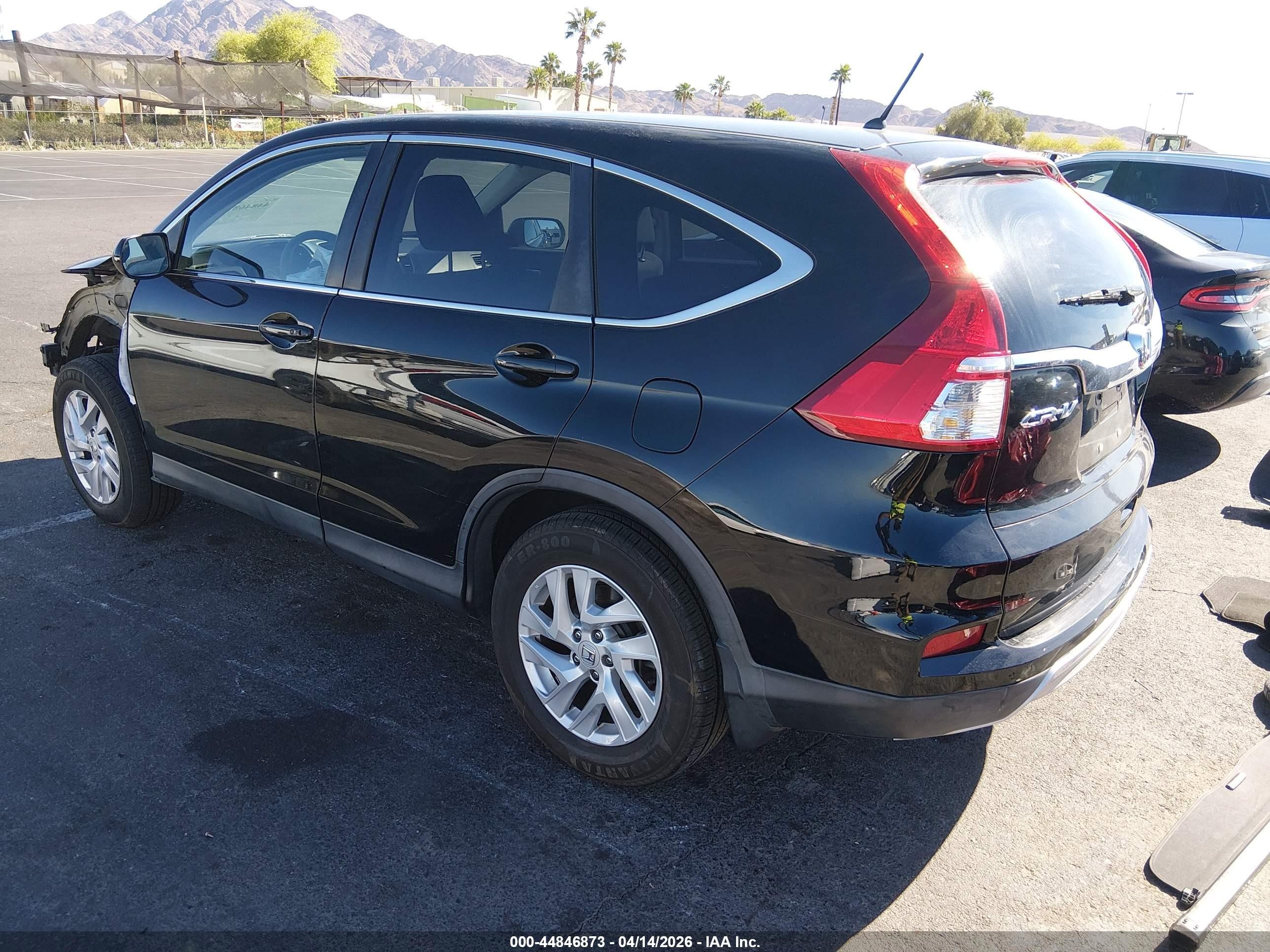 2015 Honda Cr-v Ex Black vin: 3CZRM3H56FG707809