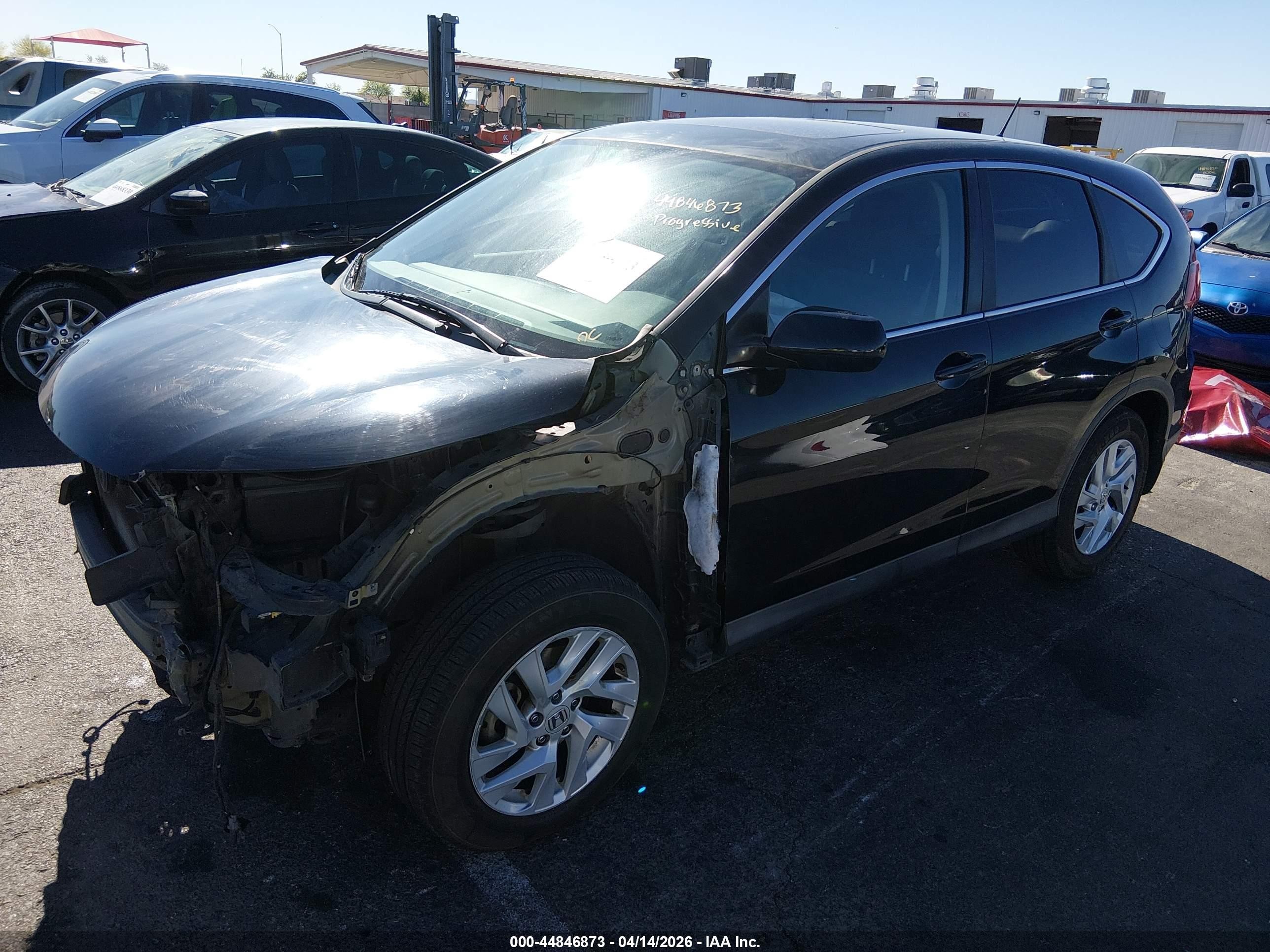2015 Honda Cr-v Ex Black vin: 3CZRM3H56FG707809