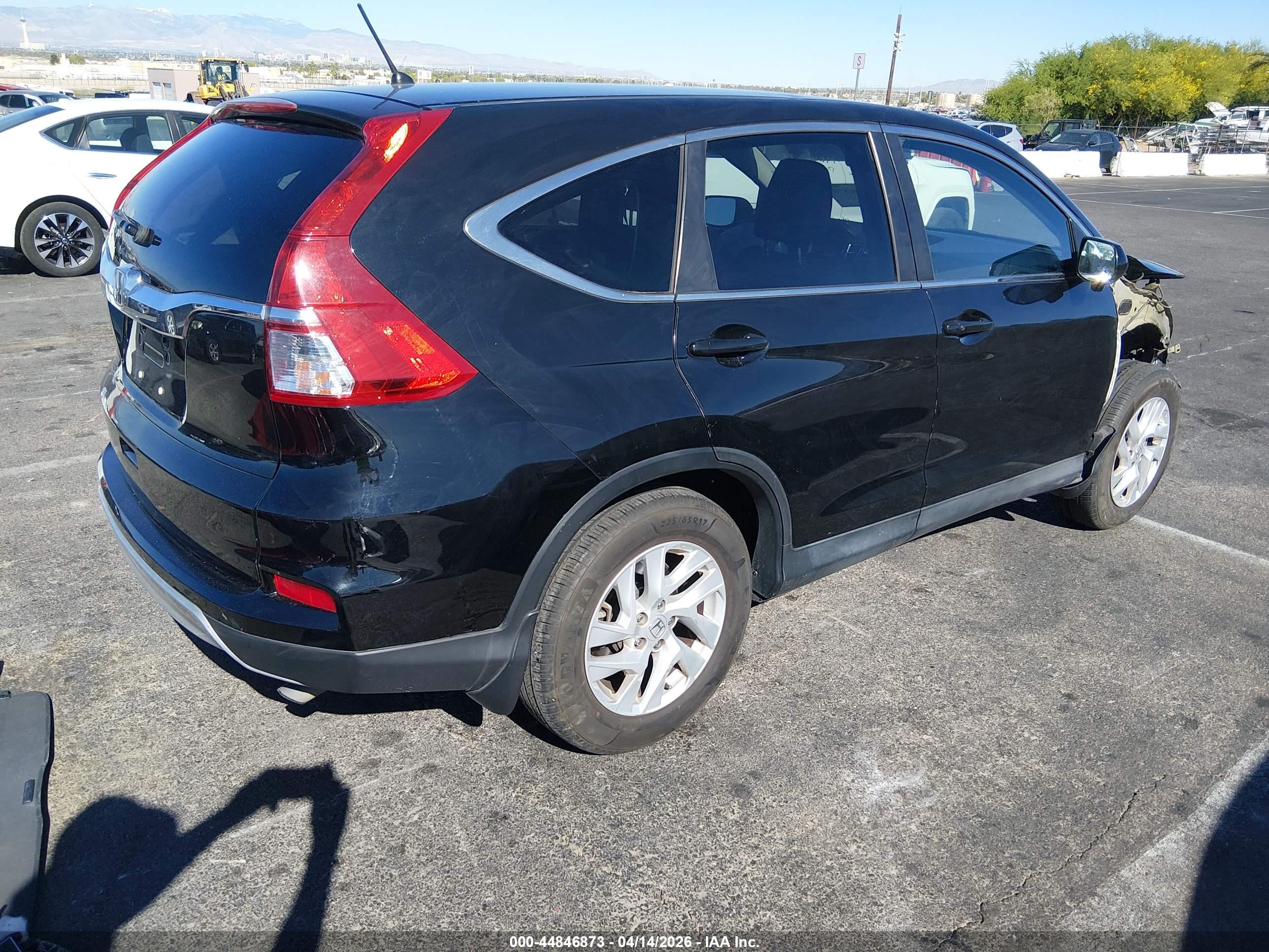2015 Honda Cr-v Ex Black vin: 3CZRM3H56FG707809