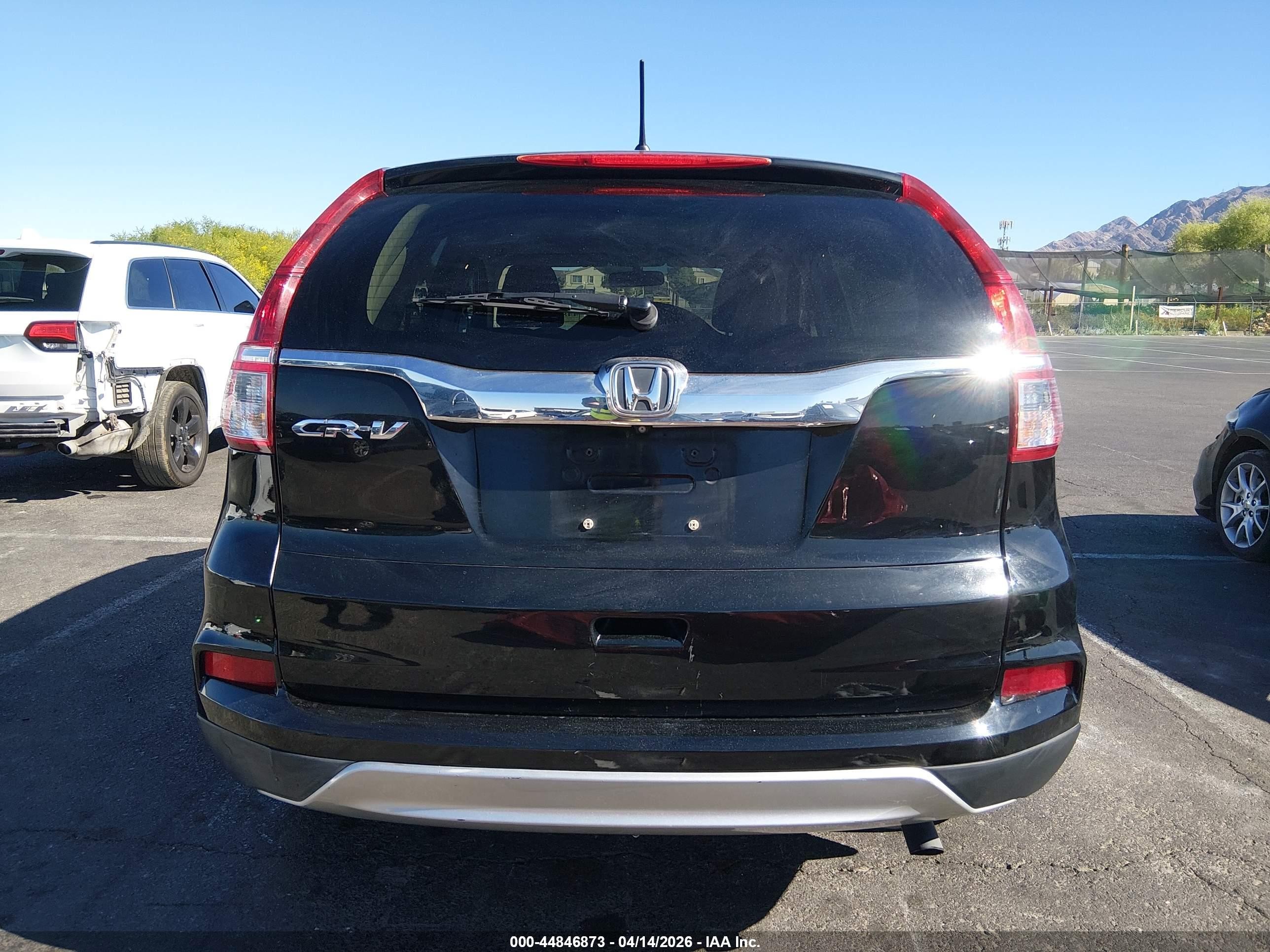 2015 Honda Cr-v Ex Black vin: 3CZRM3H56FG707809