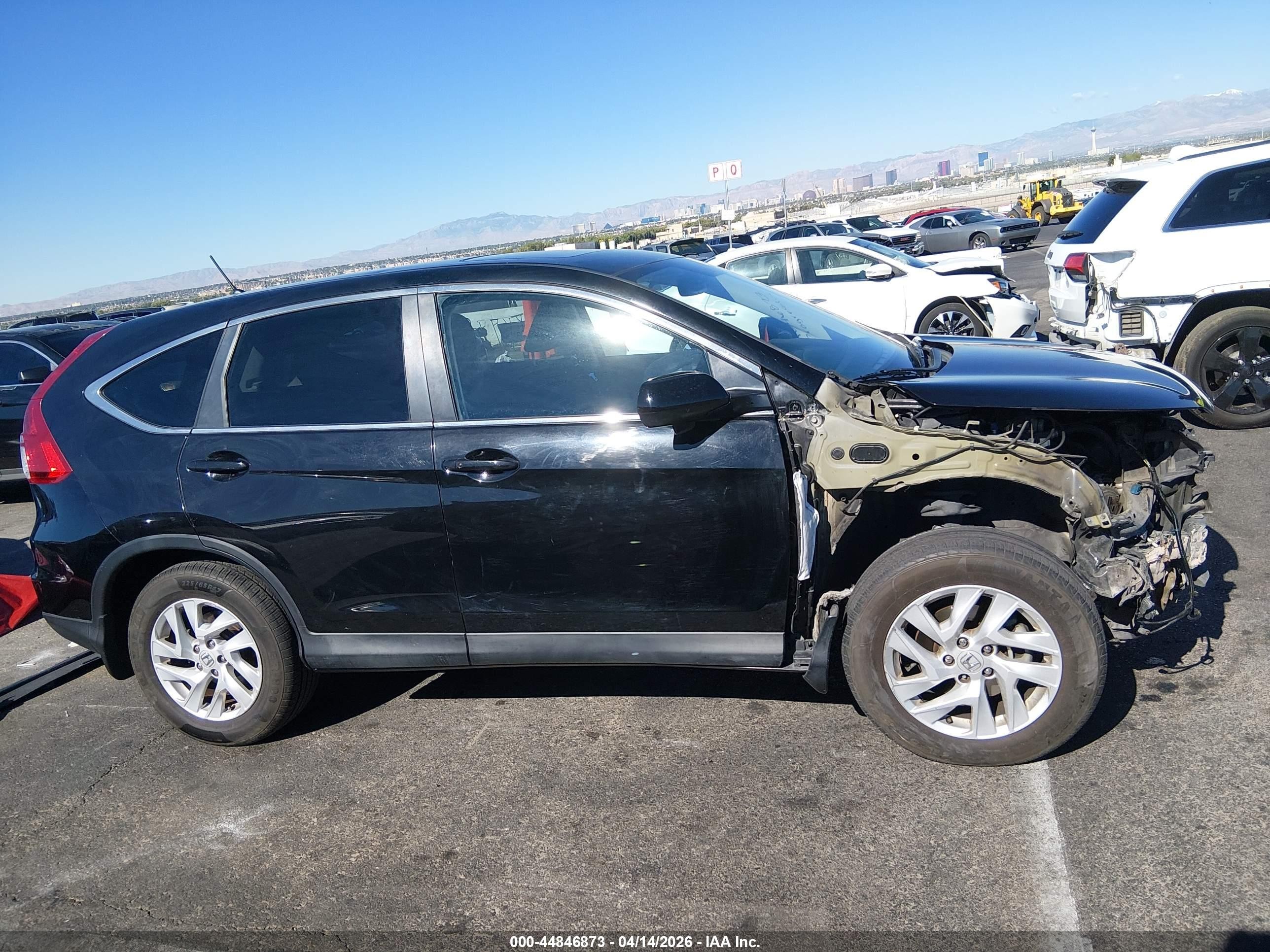 2015 Honda Cr-v Ex Black vin: 3CZRM3H56FG707809
