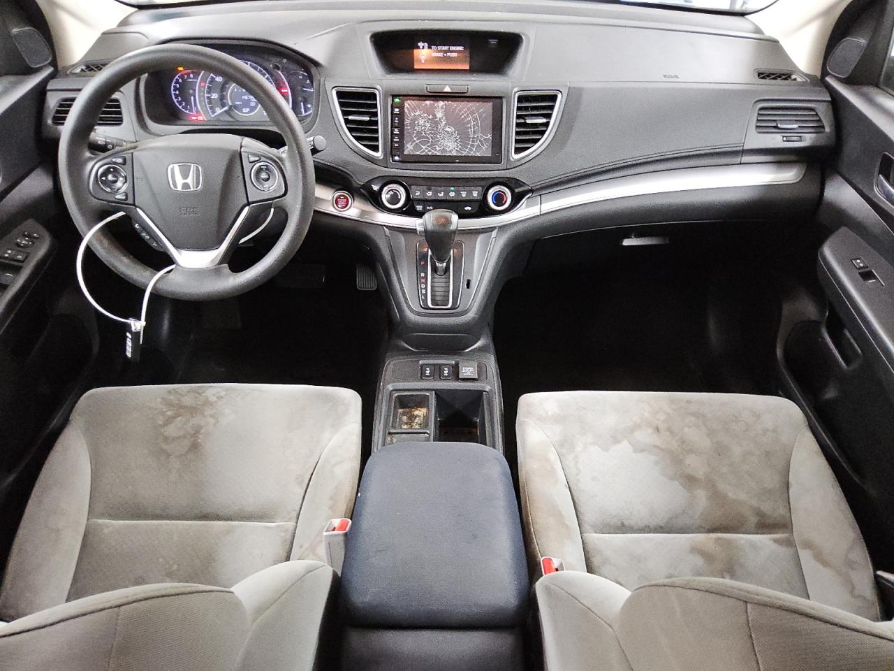 2015 Honda Cr-v Ex Серый vin: 3CZRM3H56FG708331 Damage: Speakers (Interior), Cracked, Replacement Required