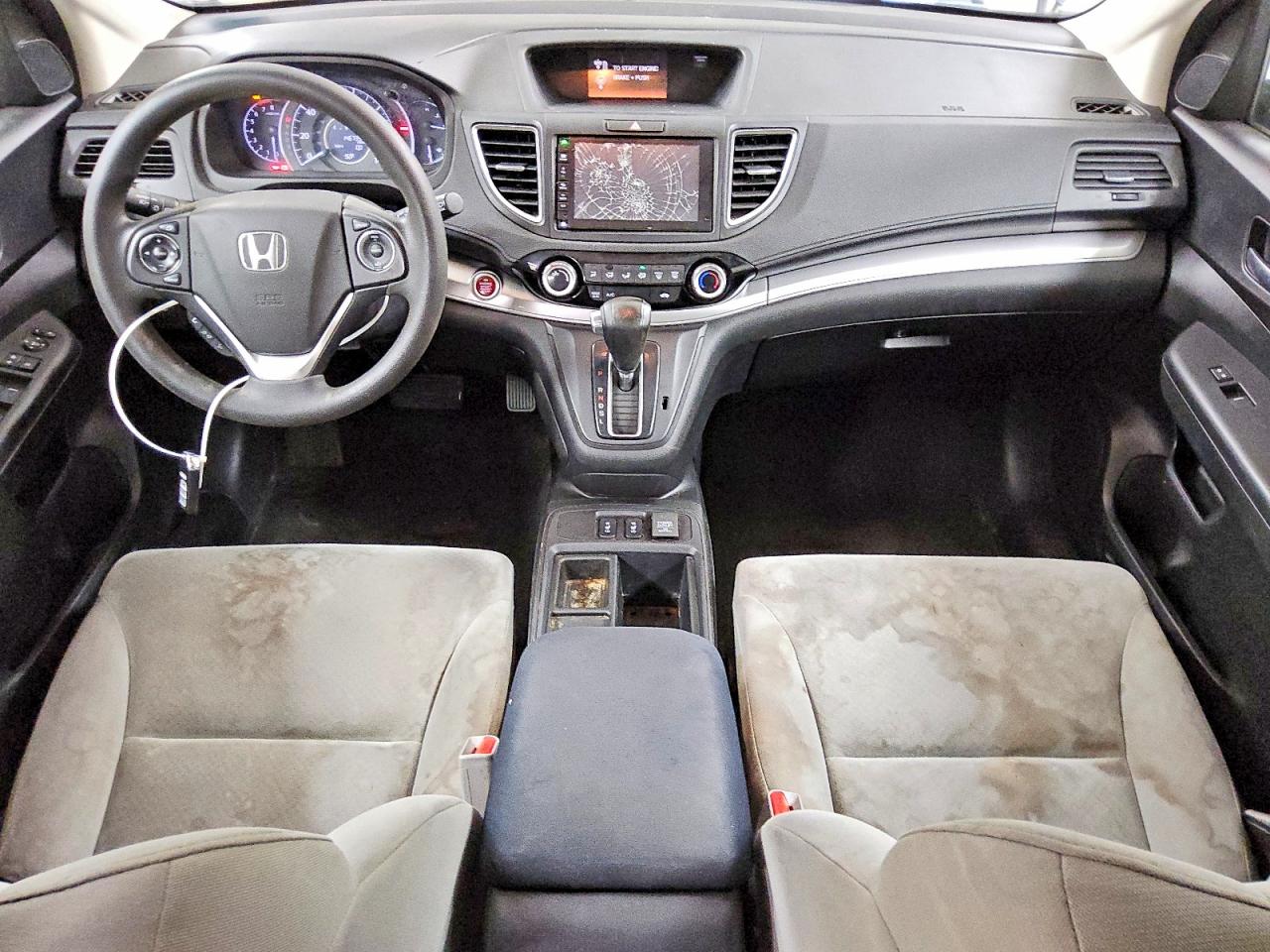 2015 Honda Cr-v Ex Серый vin: 3CZRM3H56FG708331