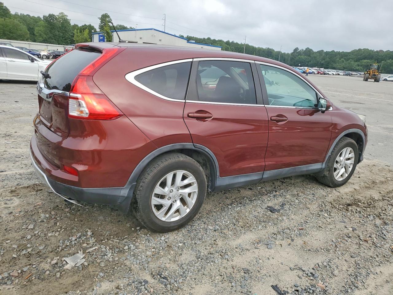 2016 Honda Cr-v Ex Burgundy vin: 3CZRM3H56GG716933