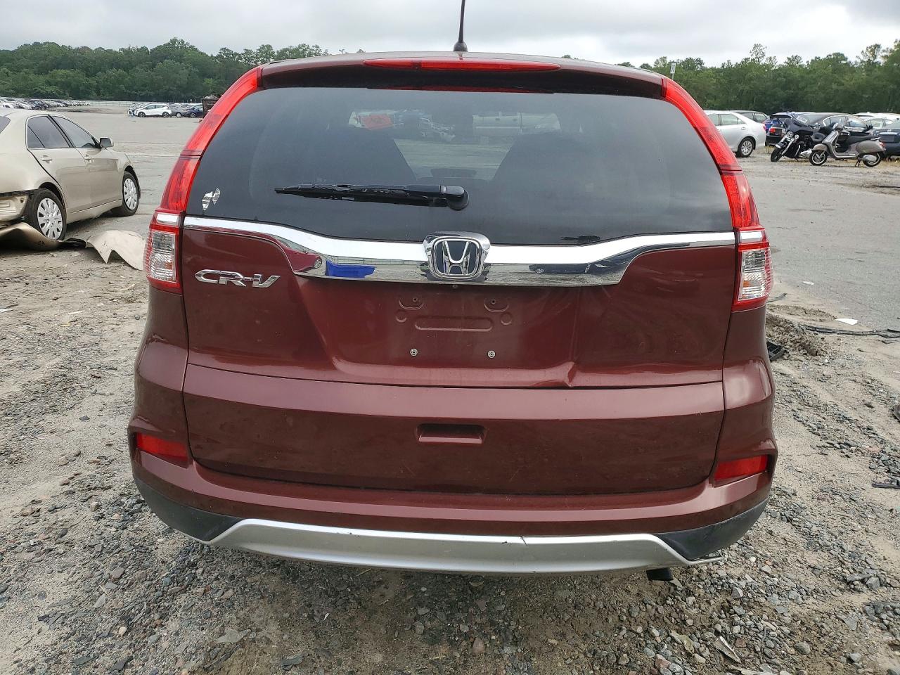 2016 Honda Cr-v Ex Burgundy vin: 3CZRM3H56GG716933