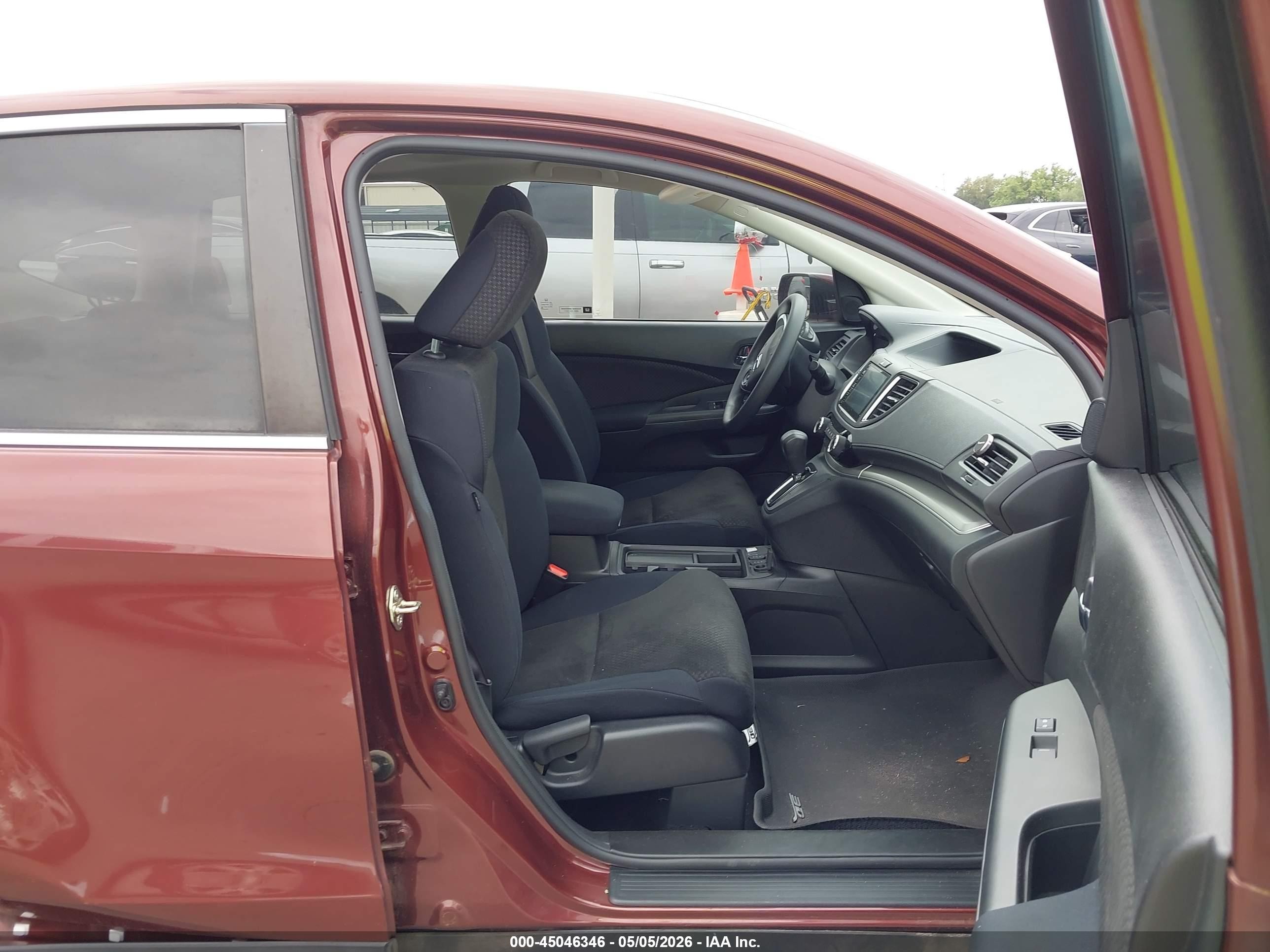 2016 Honda Cr-v Ex Burgundy vin: 3CZRM3H56GG722151