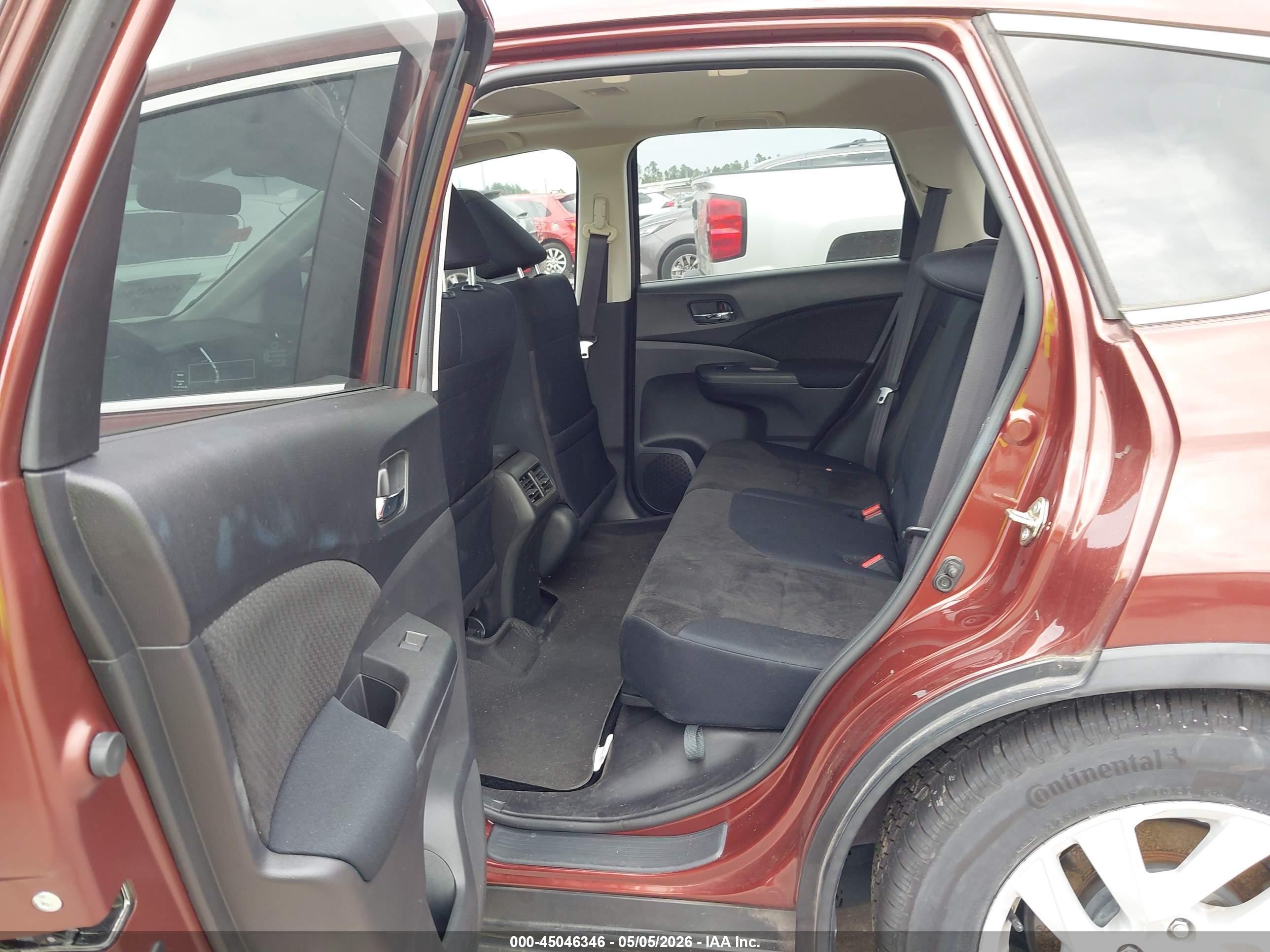 2016 Honda Cr-v Ex Burgundy vin: 3CZRM3H56GG722151