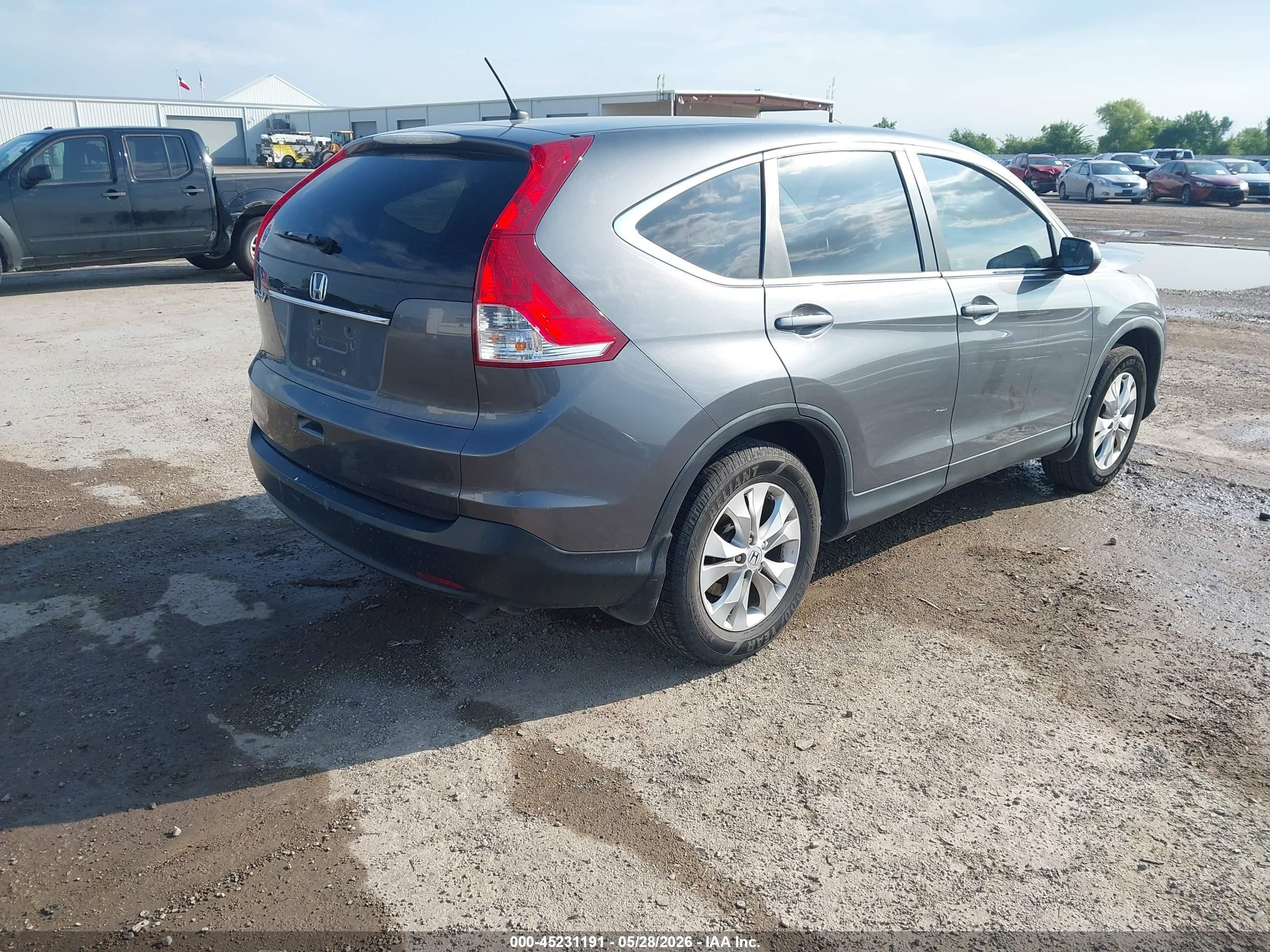 2012 Honda Cr-v Ex Gray vin: 3CZRM3H57CG705305