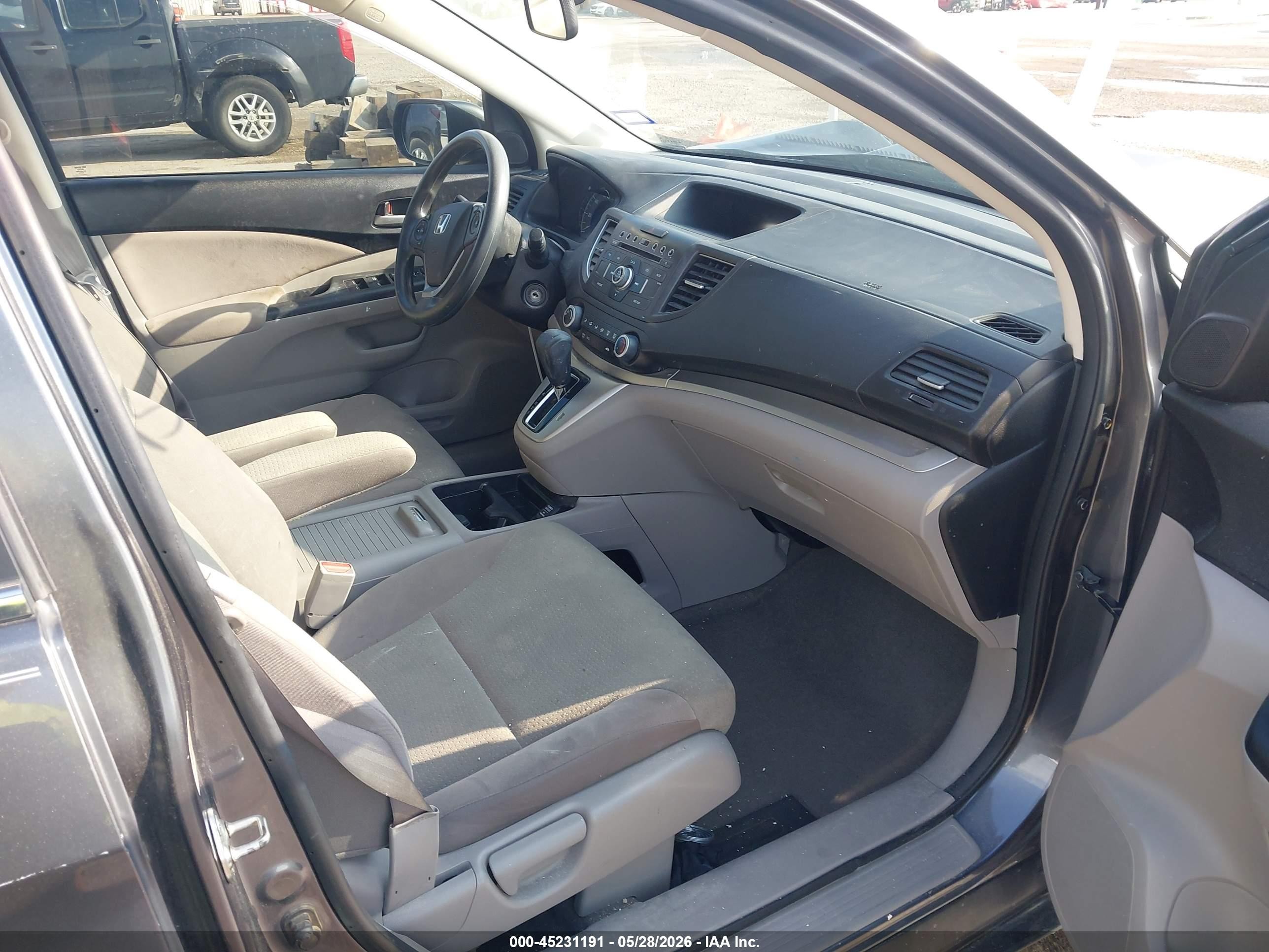2012 Honda Cr-v Ex Gray vin: 3CZRM3H57CG705305