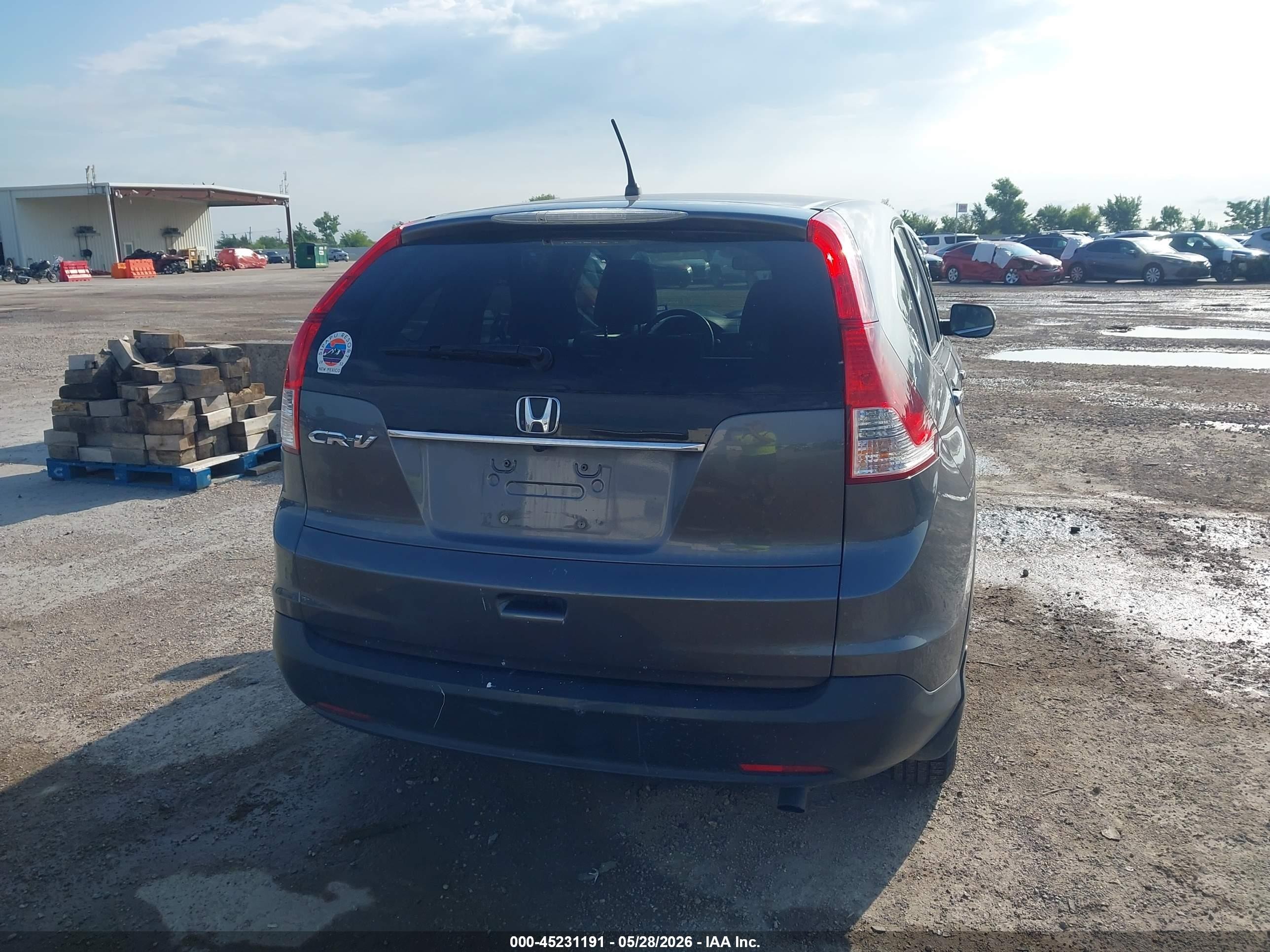 2012 Honda Cr-v Ex Gray vin: 3CZRM3H57CG705305