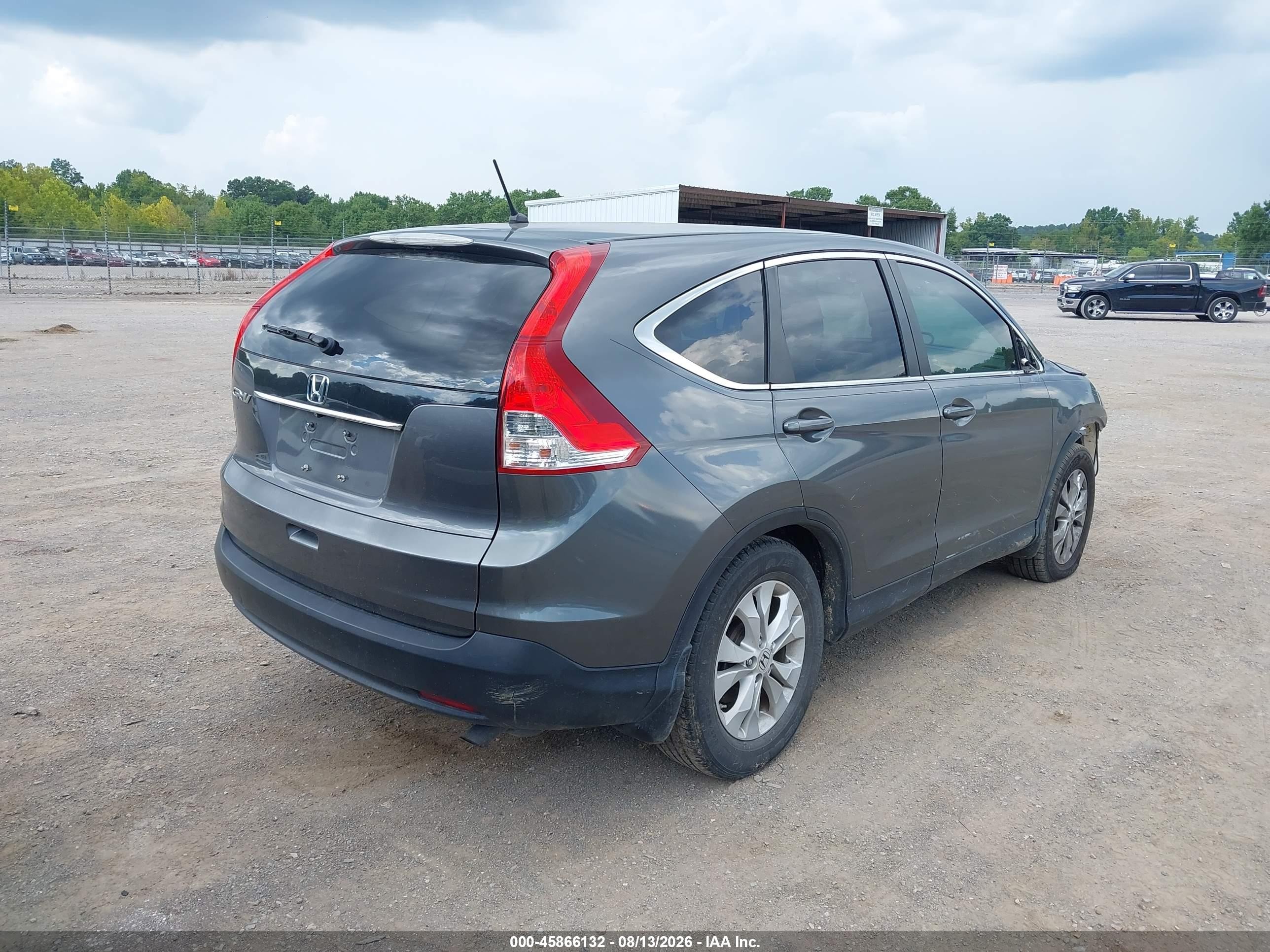 2013 Honda Cr-v Ex Silver vin: 3CZRM3H57DG706195