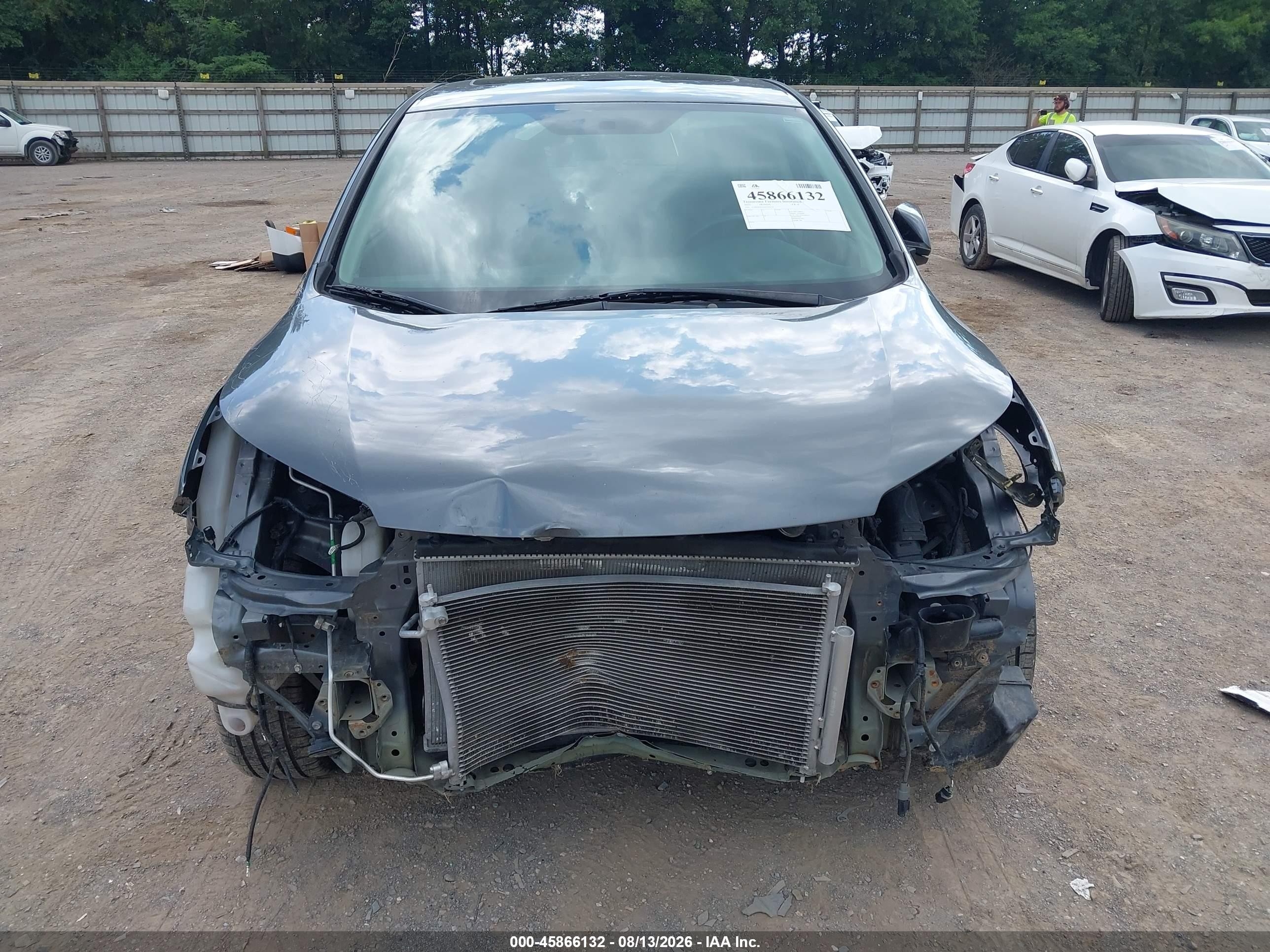 2013 Honda Cr-v Ex Silver vin: 3CZRM3H57DG706195