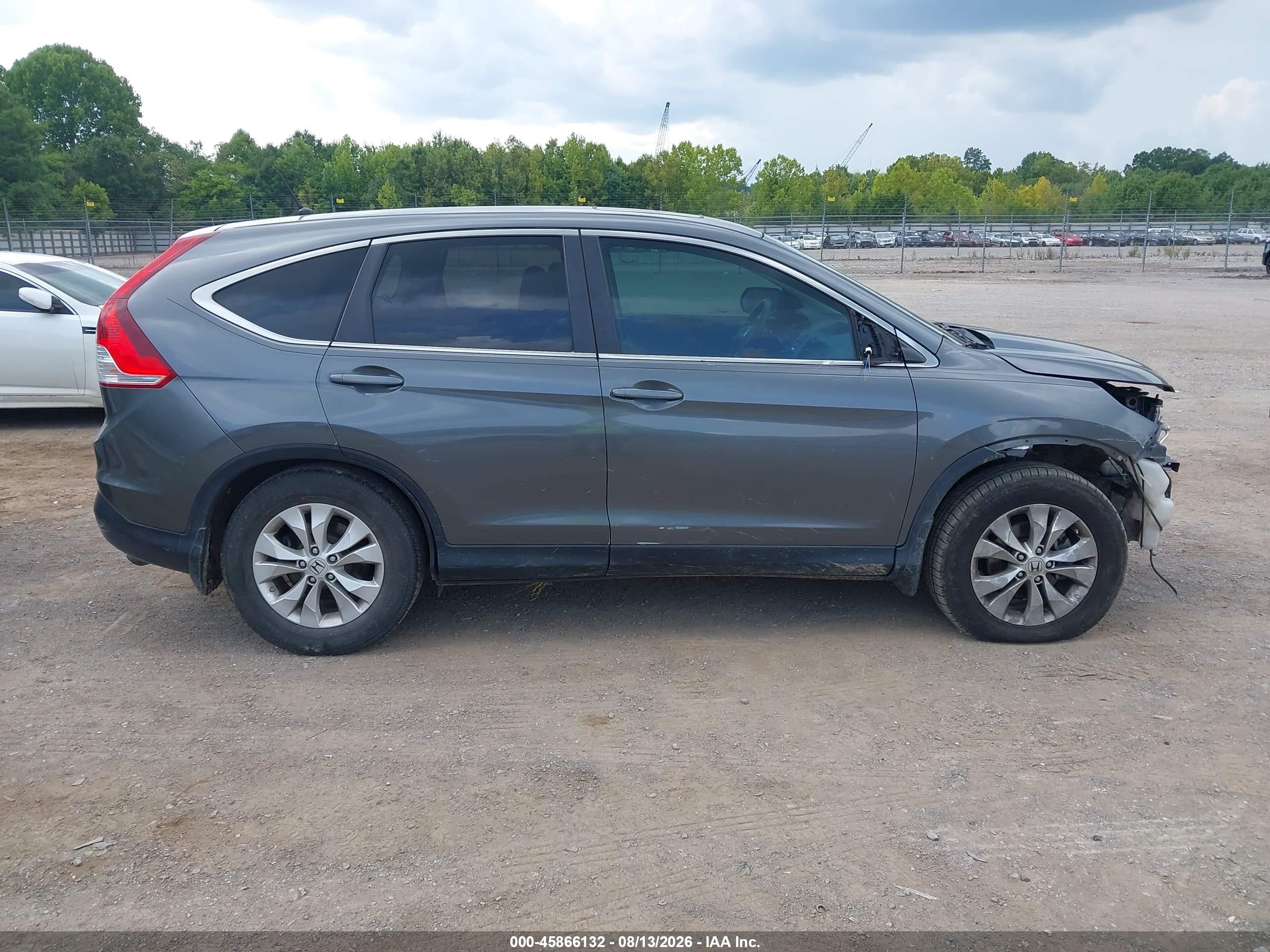 2013 Honda Cr-v Ex Silver vin: 3CZRM3H57DG706195