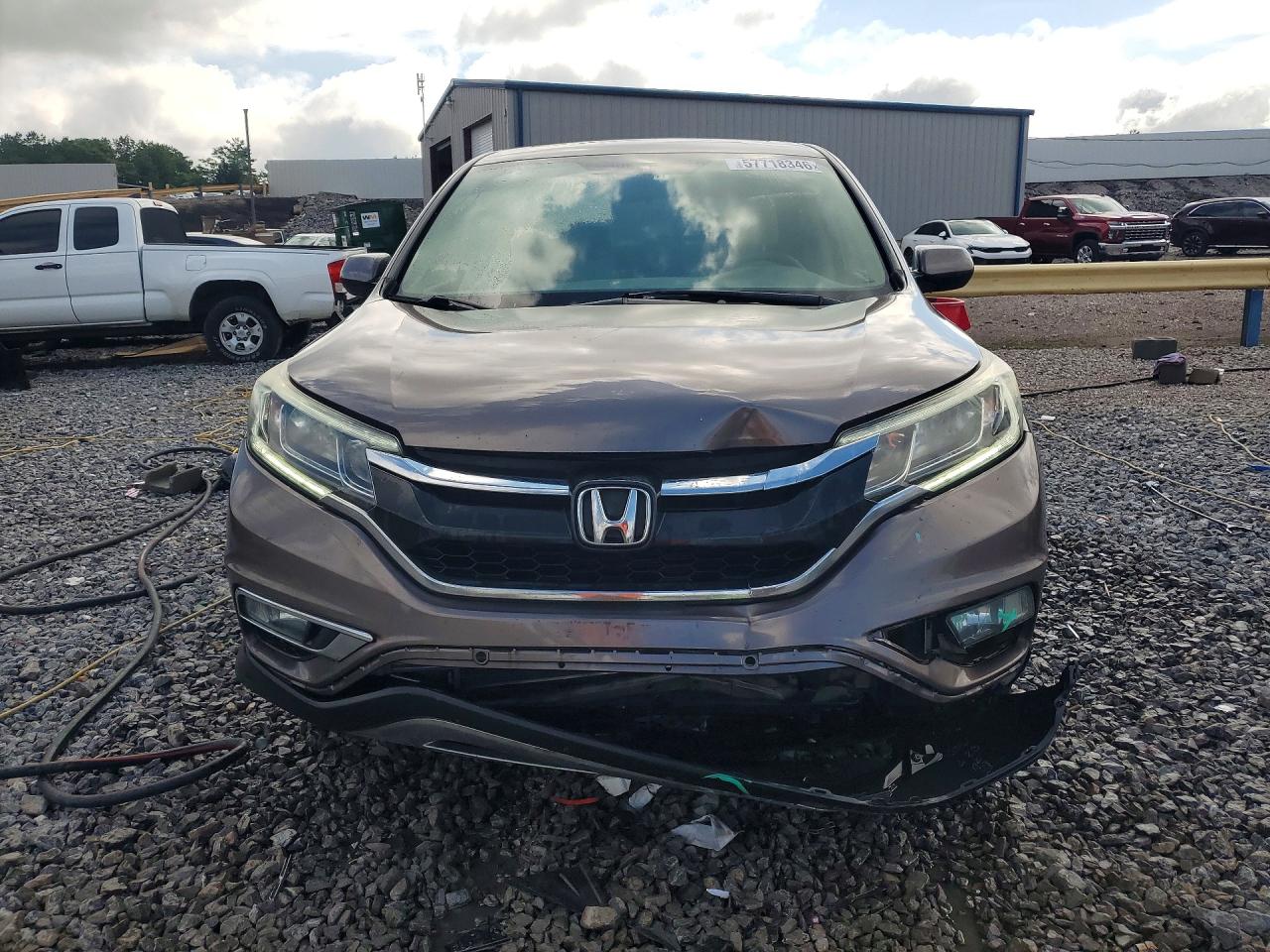 2015 Honda Cr-v Ex Gray vin: 3CZRM3H57FG700996