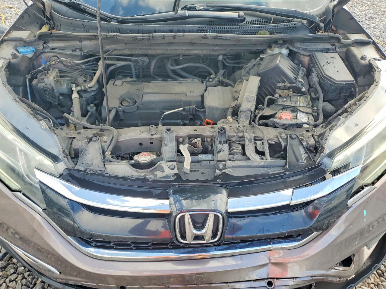 2015 Honda Cr-v Ex Gray vin: 3CZRM3H57FG700996