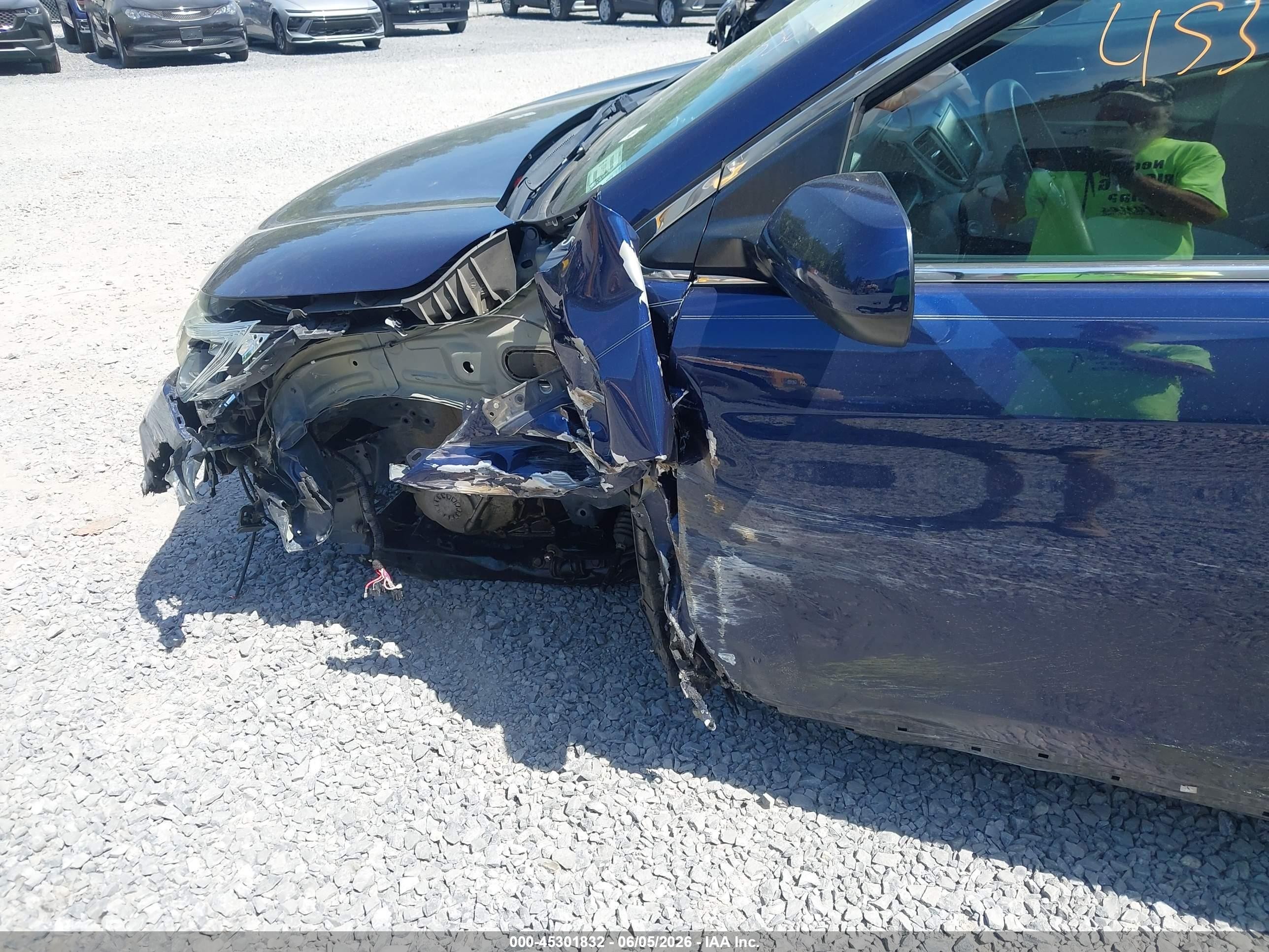 2015 Honda Cr-v Ex Blue vin: 3CZRM3H57FG701968